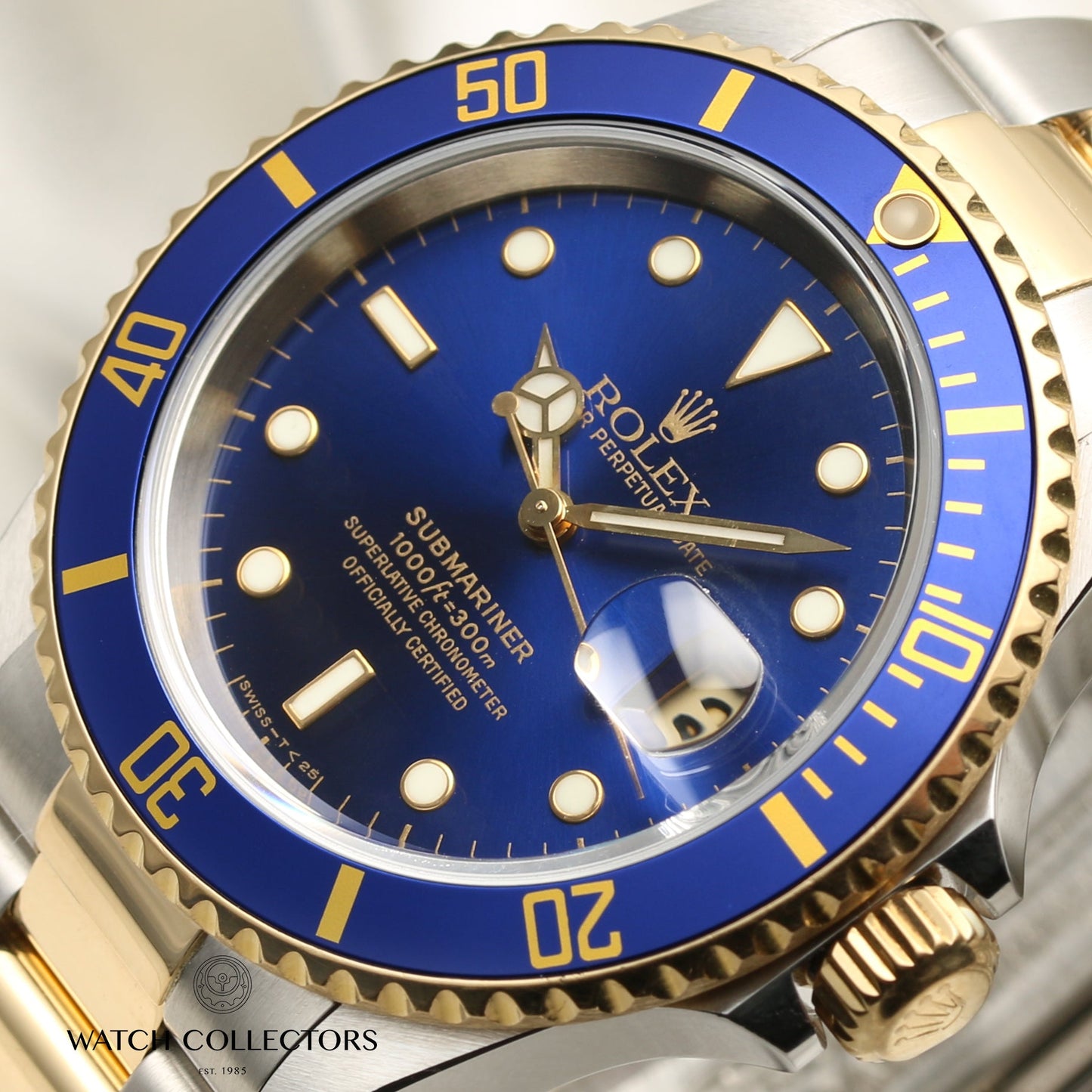 Rolex Submariner 16613 Stainless Steel & 18k Yellow Gold