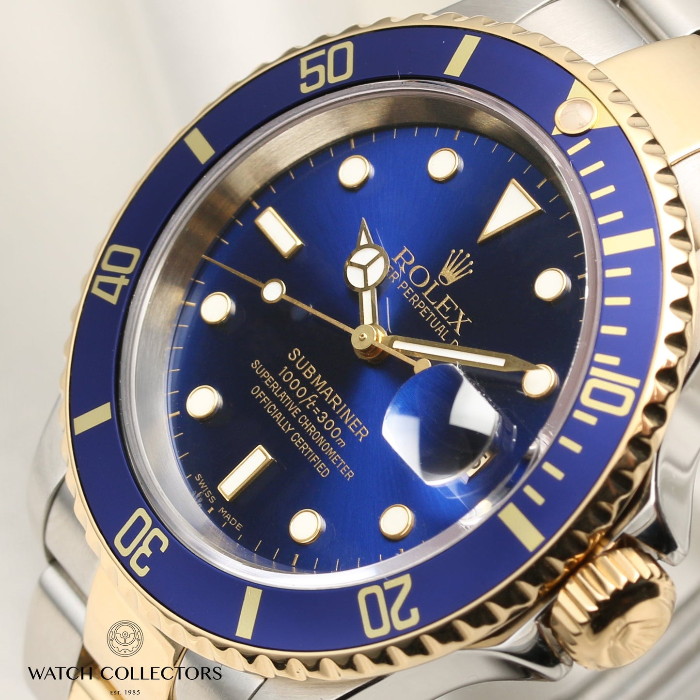 Rolex Submariner 16613 Stainless Steel & 18k Yellow Gold