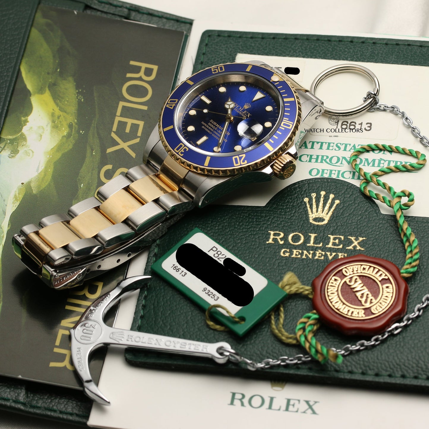 Rolex Submariner Pre-Ceramic 16613 Stainless Steel & 18k Yellow Gold