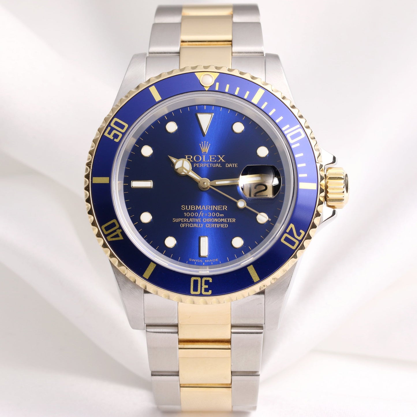 Rolex Submariner 16613 Steel & Gold