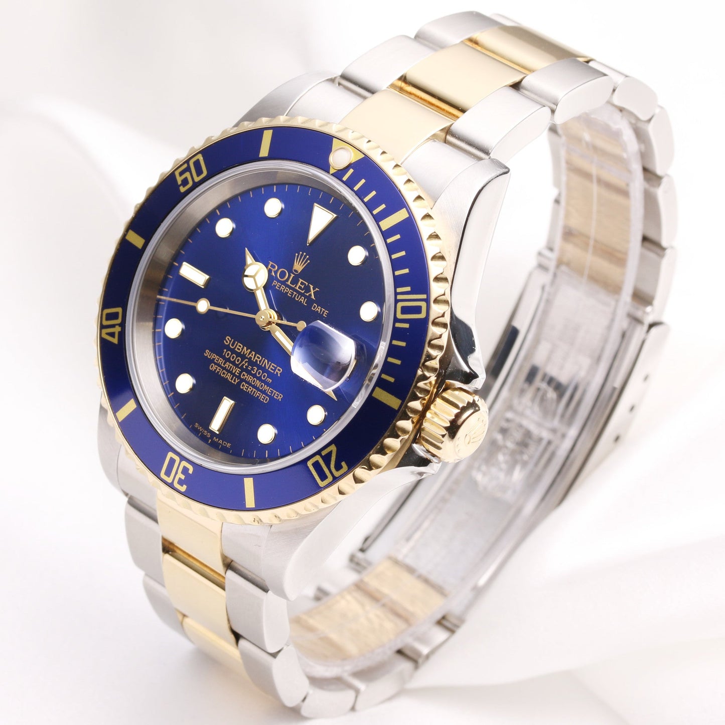 Rolex Submariner 16613 Steel & Gold