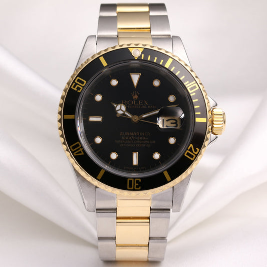 Rolex Submariner 16613 Steel & Gold