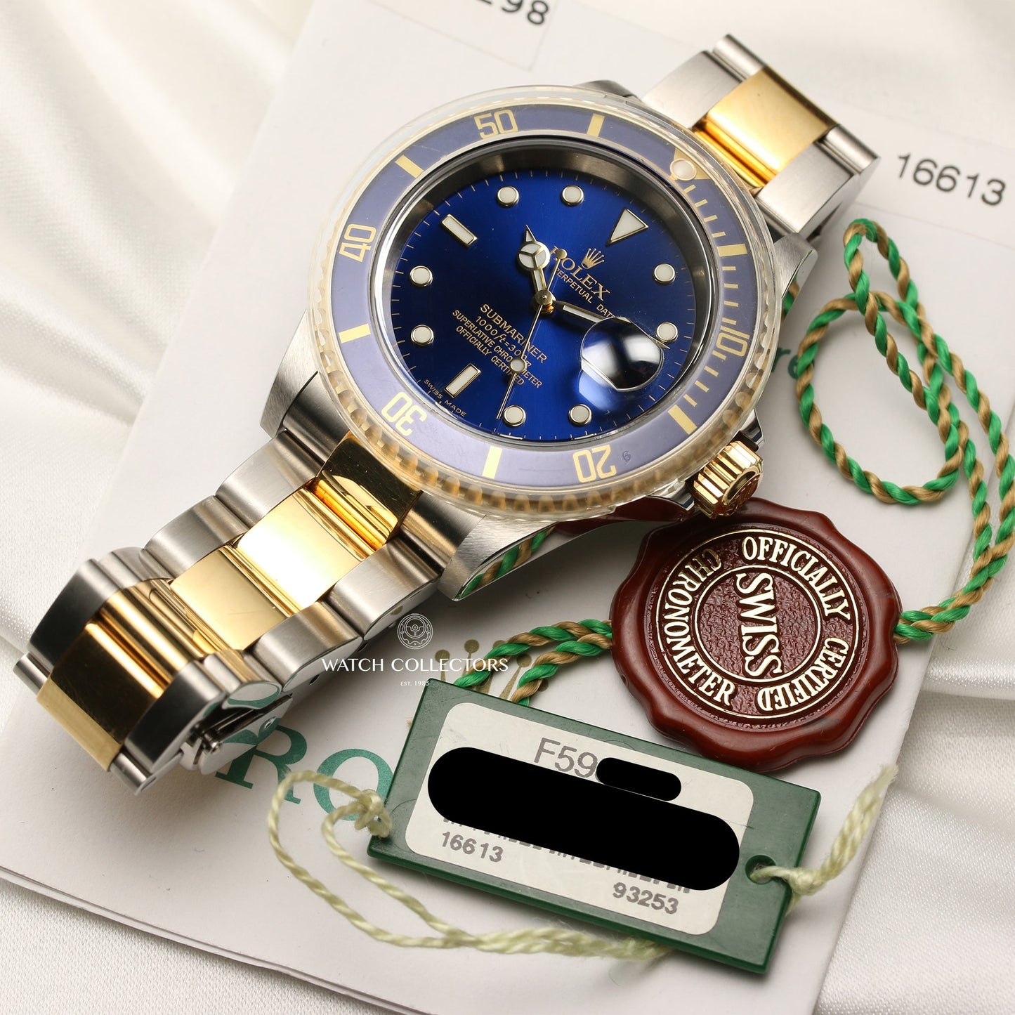 Rolex Submariner 16613 Stainless Steel & 18k Yellow Gold