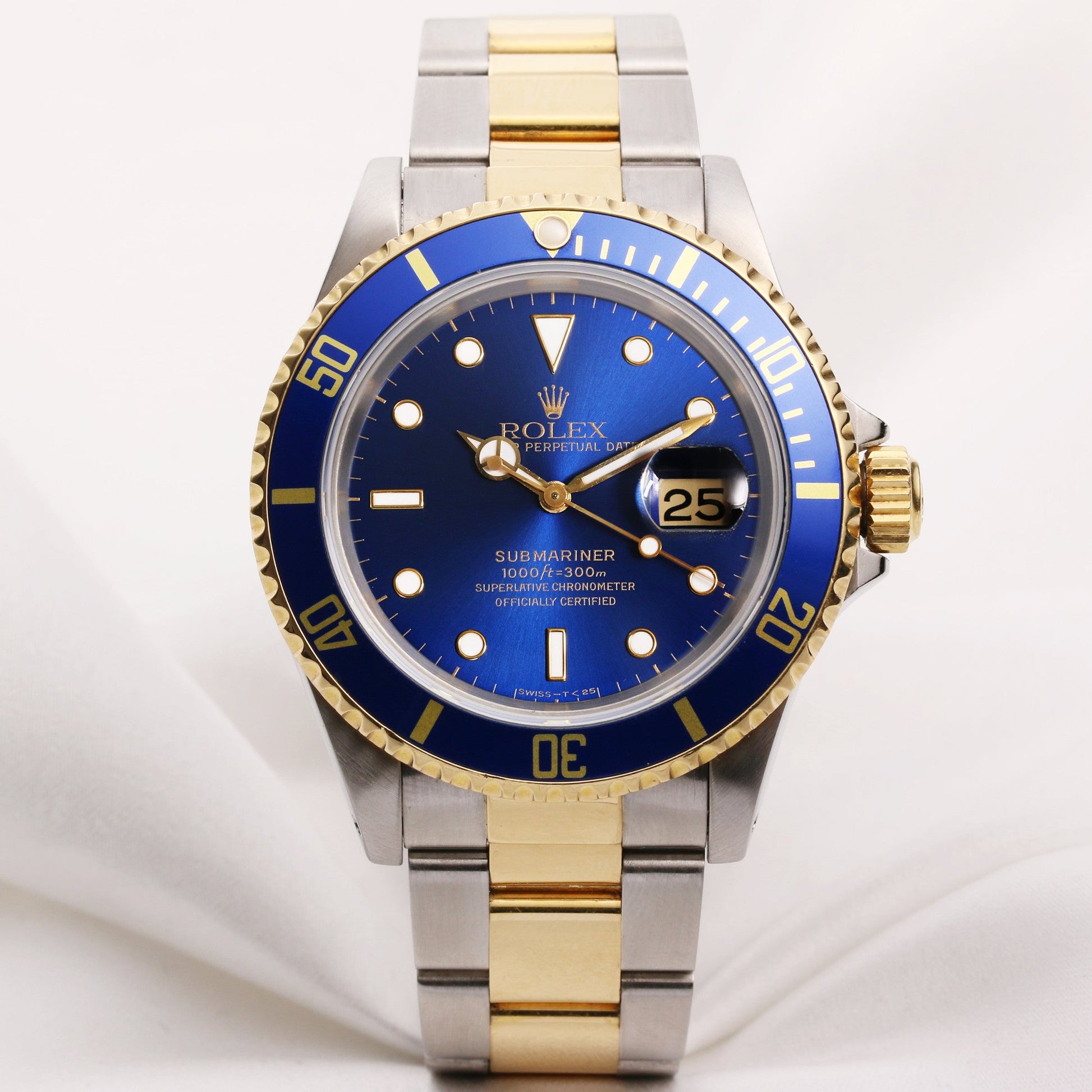 Rolex Submariner 16613 Steel & Gold