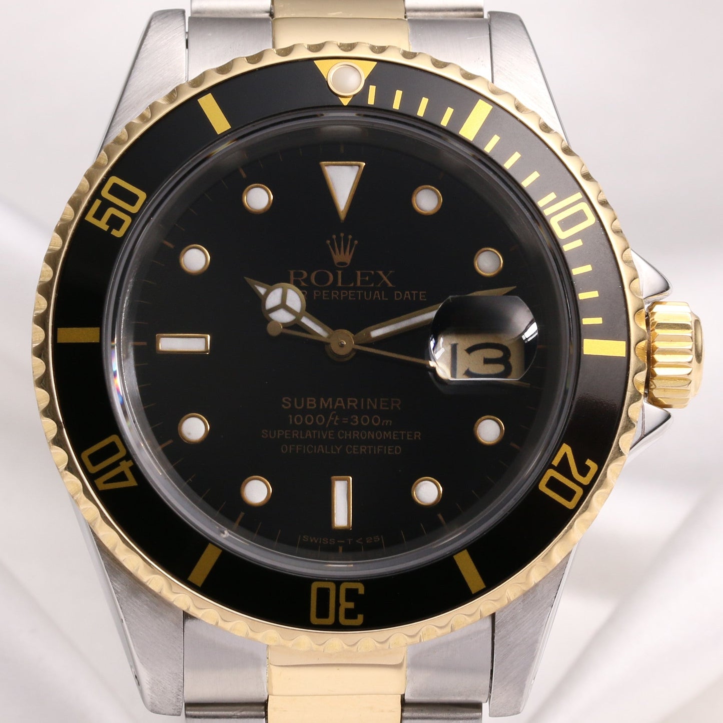 Rolex Submariner 16613 Steel & Gold