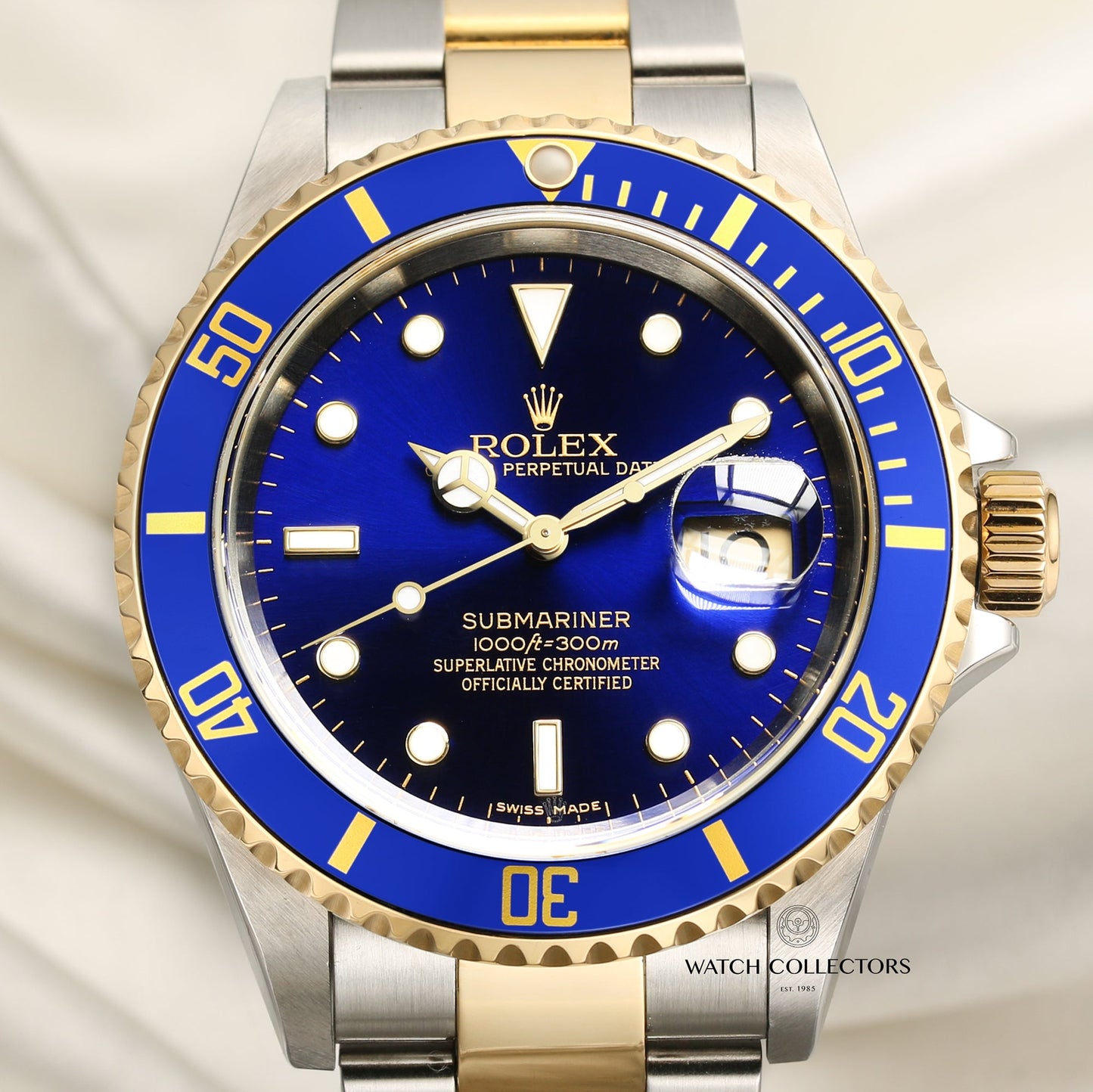 Rolex Submariner 16613 Stainless Steel & 18k Yellow Gold