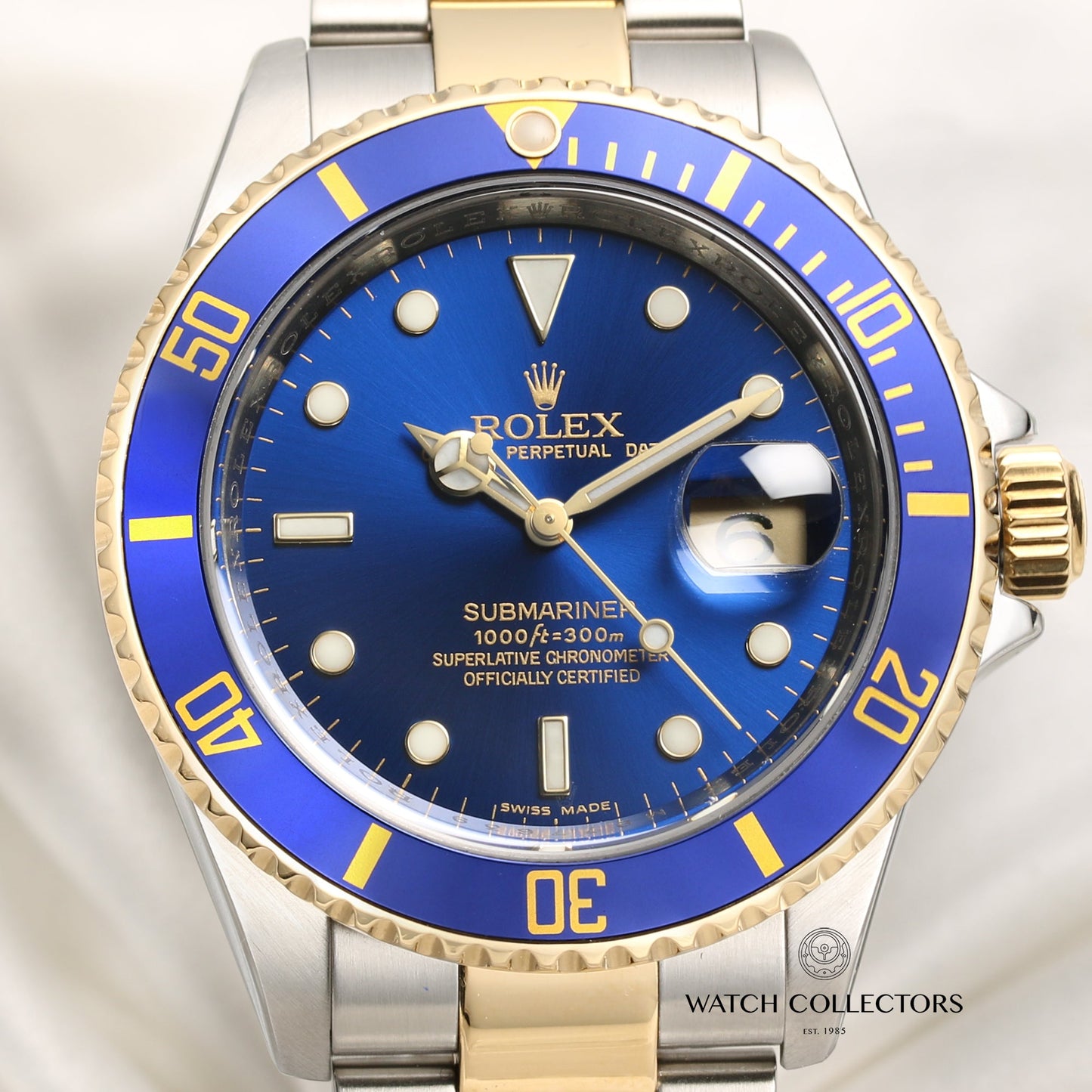 Rolex Submariner 16613 Stainless Steel & 18k Yellow Gold