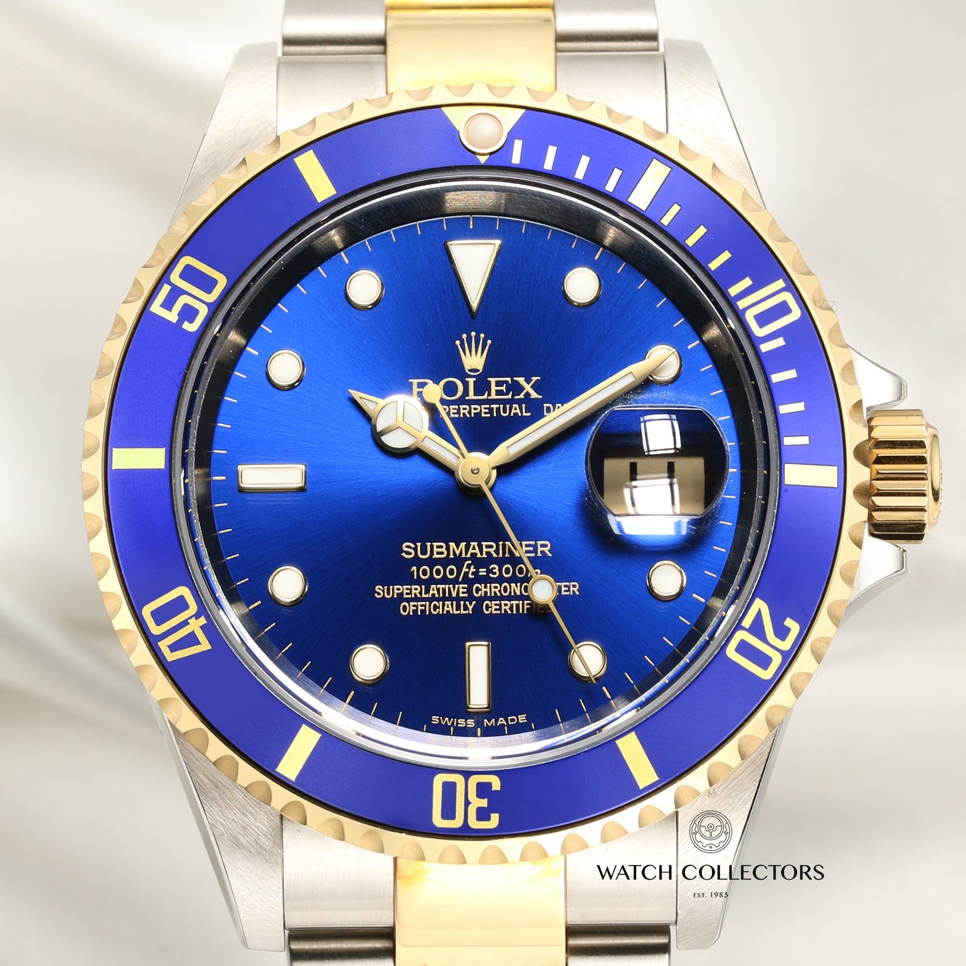 Rolex Submariner 16613 Stainless Steel & 18k Yellow Gold