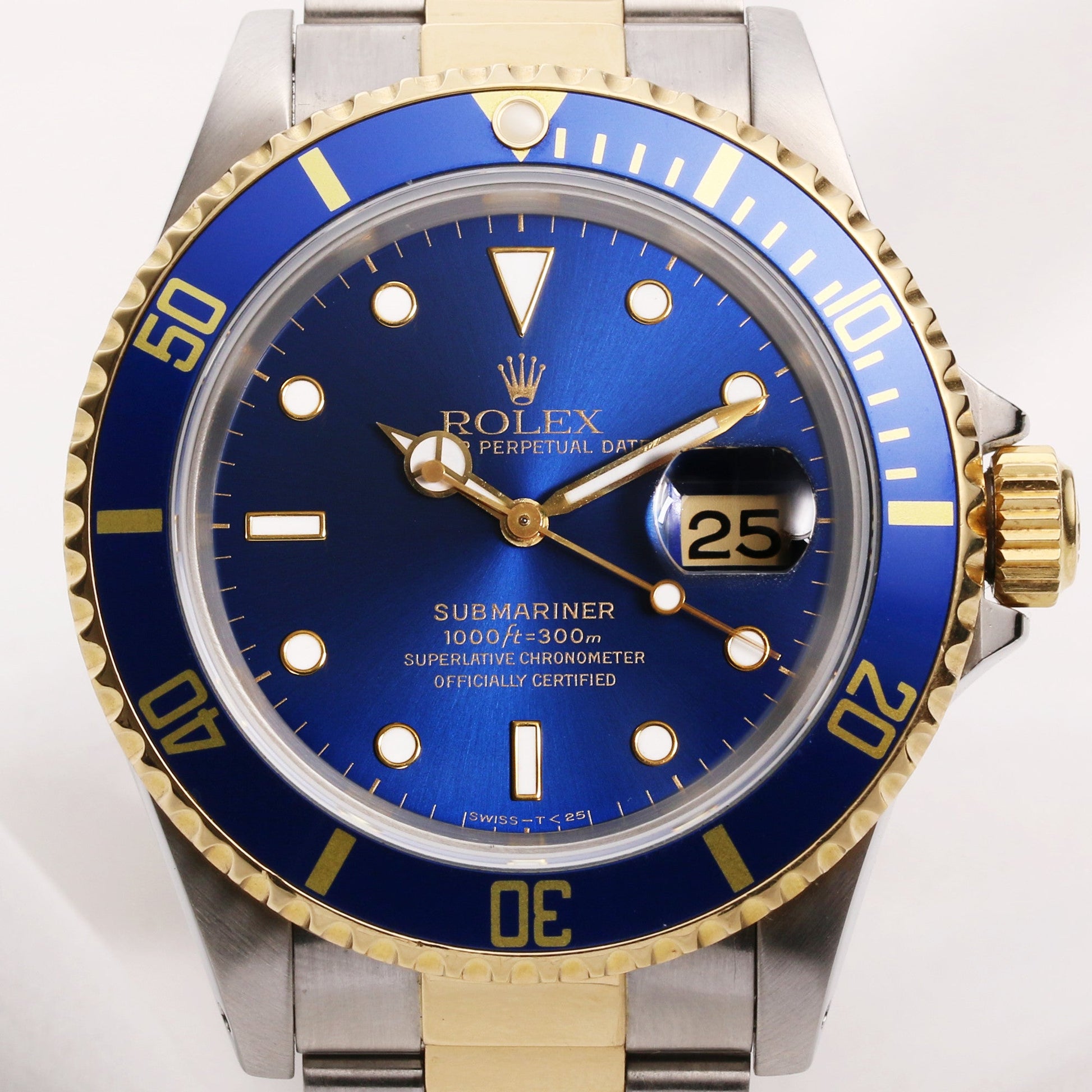 Rolex Submariner 16613 Steel & Gold