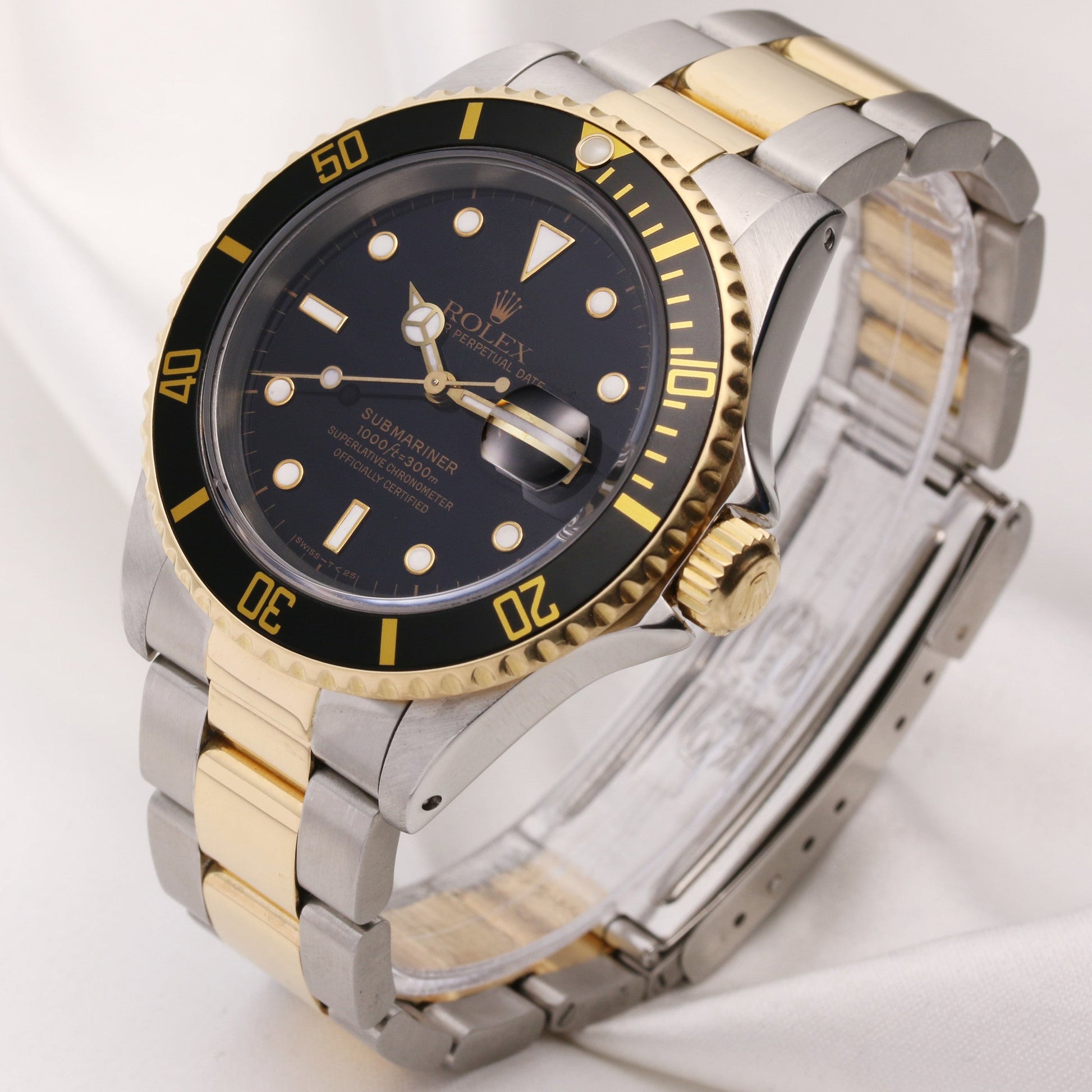 Rolex Submariner 16613 Steel & Gold