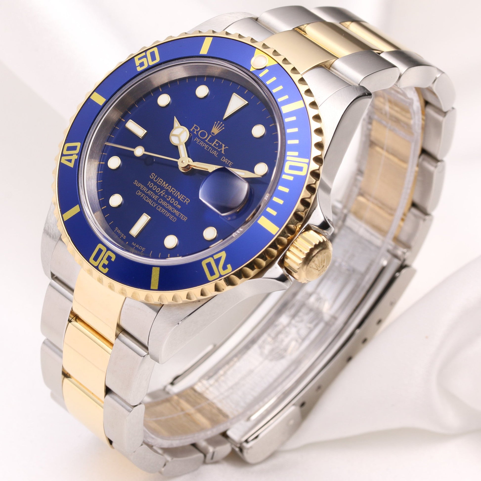 Rolex Submariner 16613 Steel & Gold