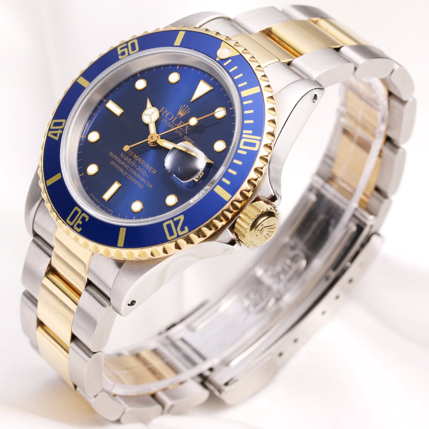 Rolex Submariner 16613 Steel & Gold