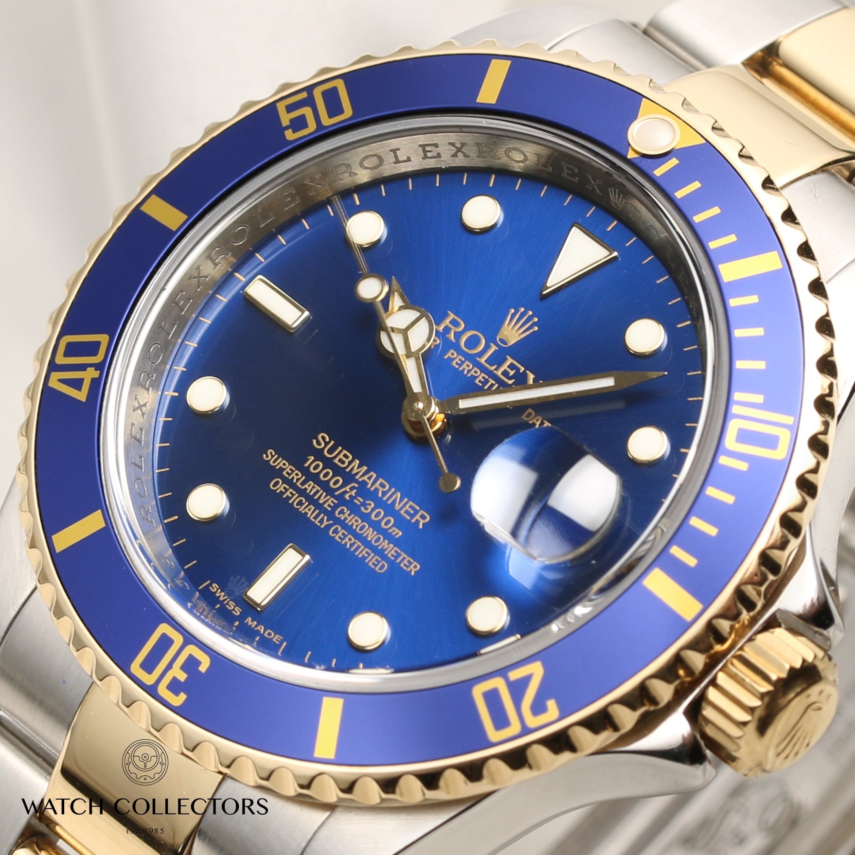 Rolex Submariner 16613 Stainless Steel & 18k Yellow Gold