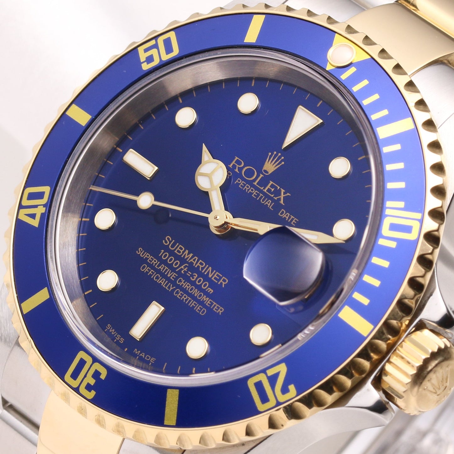 Rolex Submariner 16613 Steel & Gold