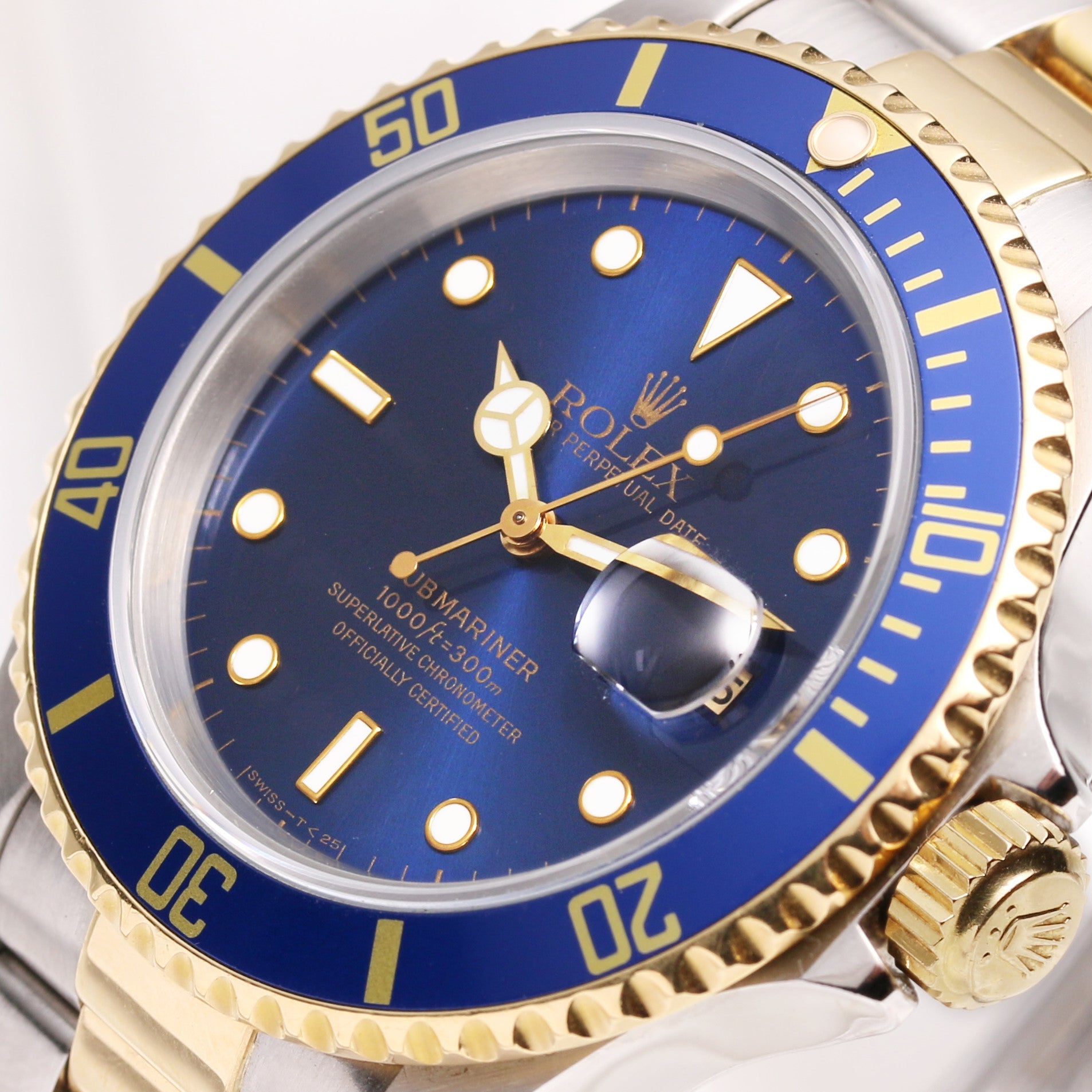 Rolex Submariner 16613 Steel & Gold