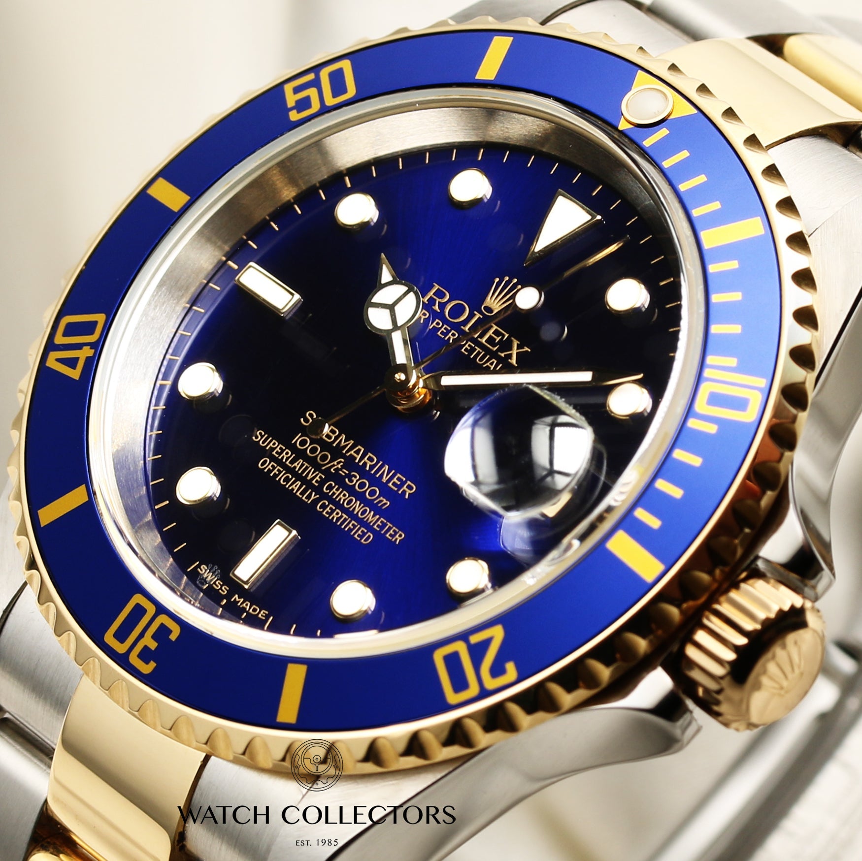 Rolex Submariner 16613 Stainless Steel & 18k Yellow Gold