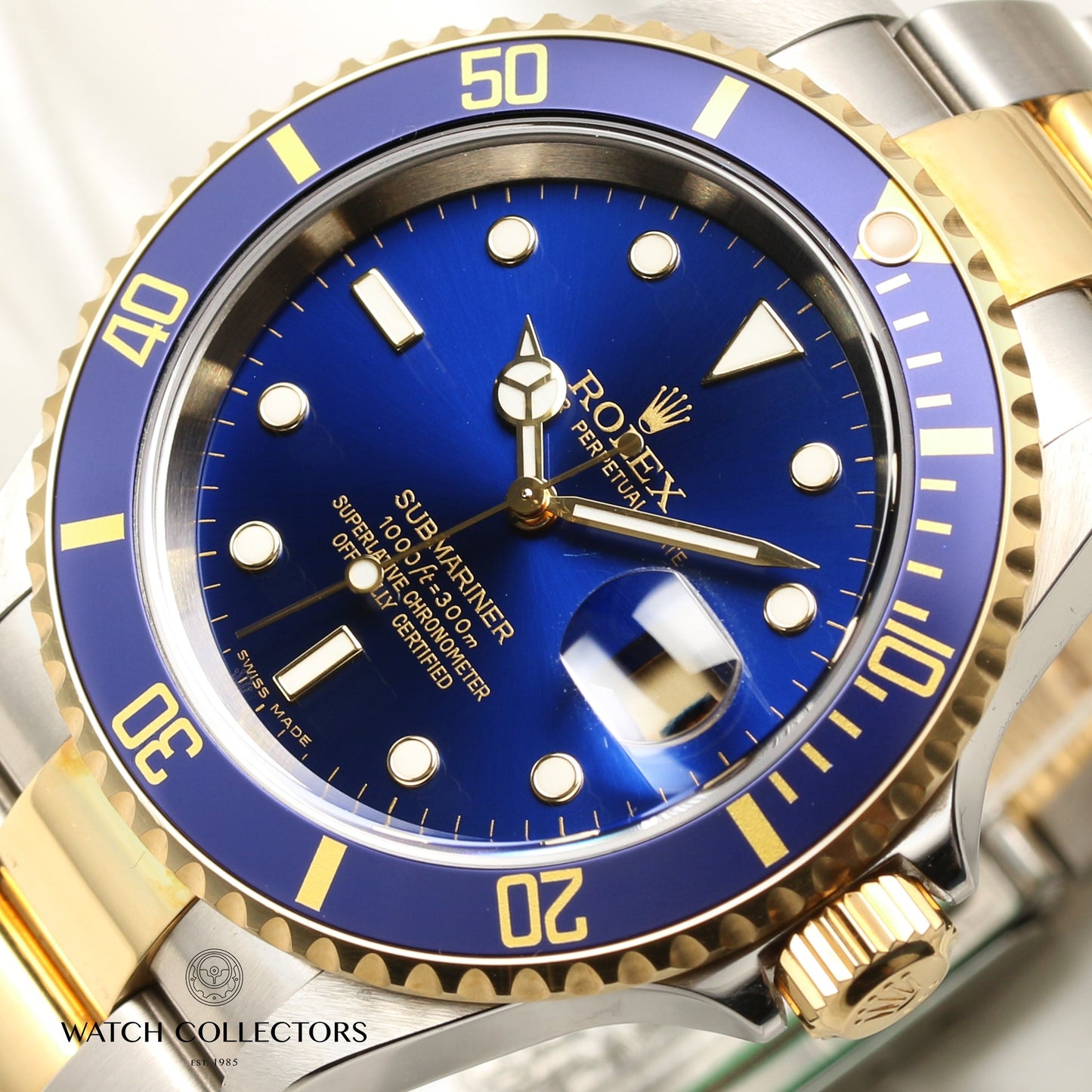 Rolex Submariner 16613 Stainless Steel & 18k Yellow Gold