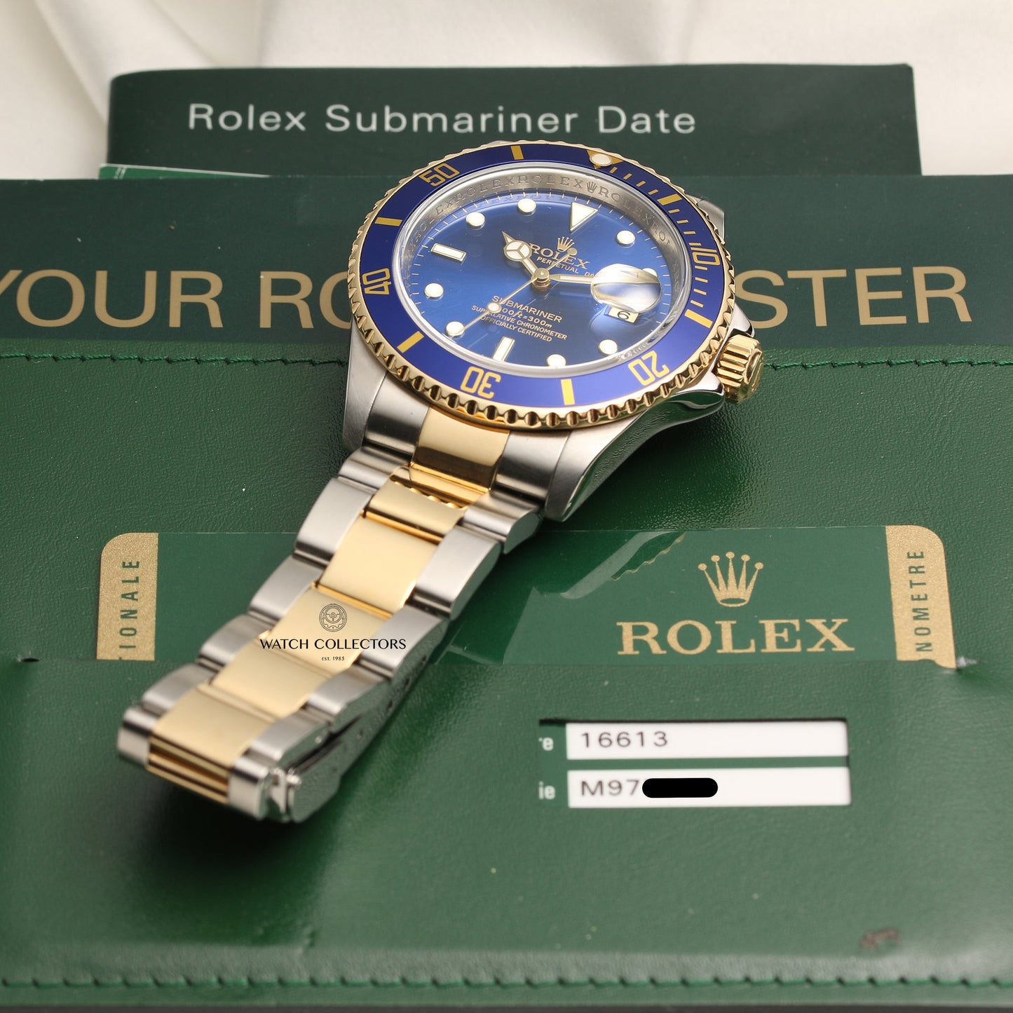 Rolex Submariner 16613 Stainless Steel & 18k Yellow Gold