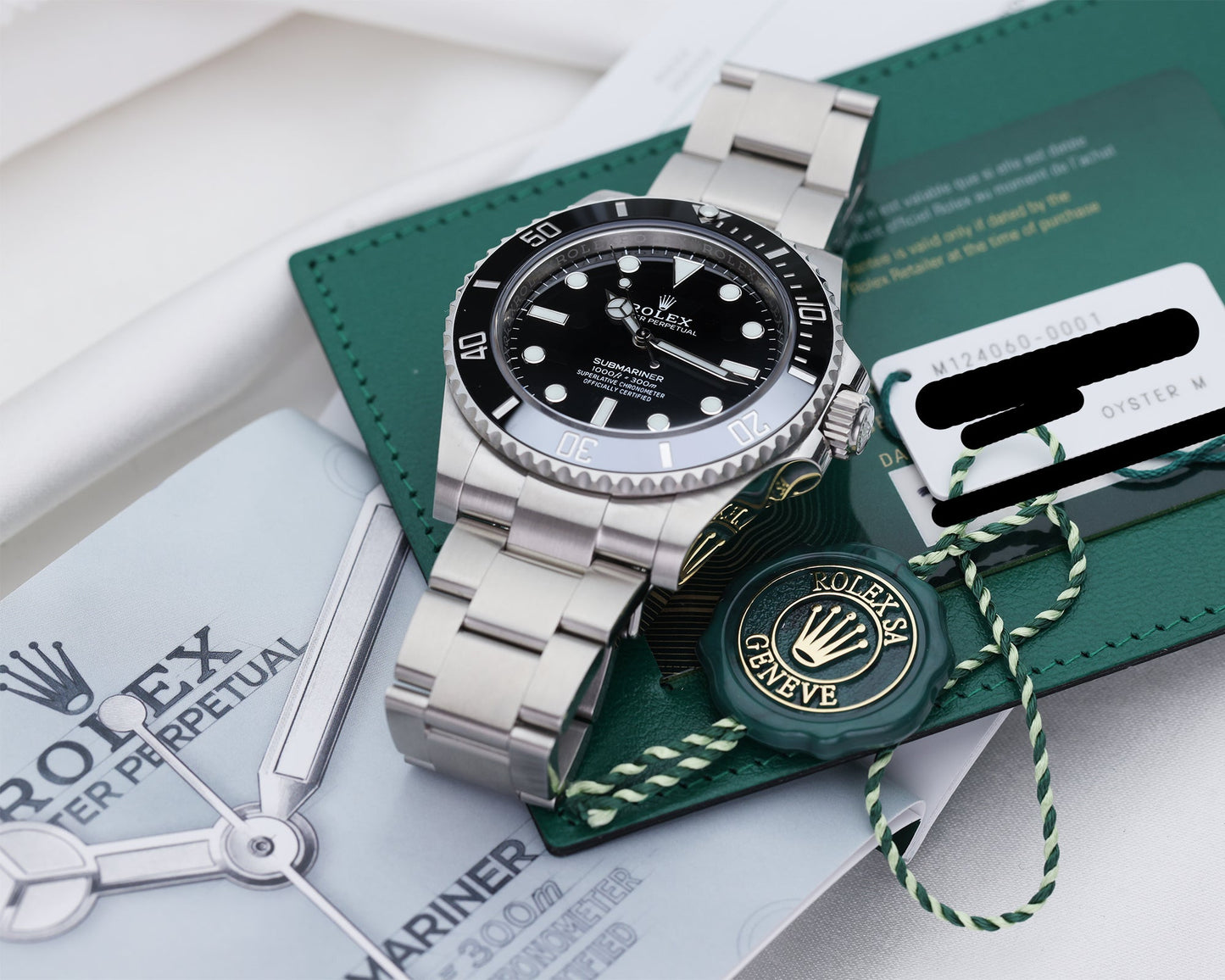 Unworn Rolex Submariner Non-Date | REF. 124060 | Stainless Steel | 2021