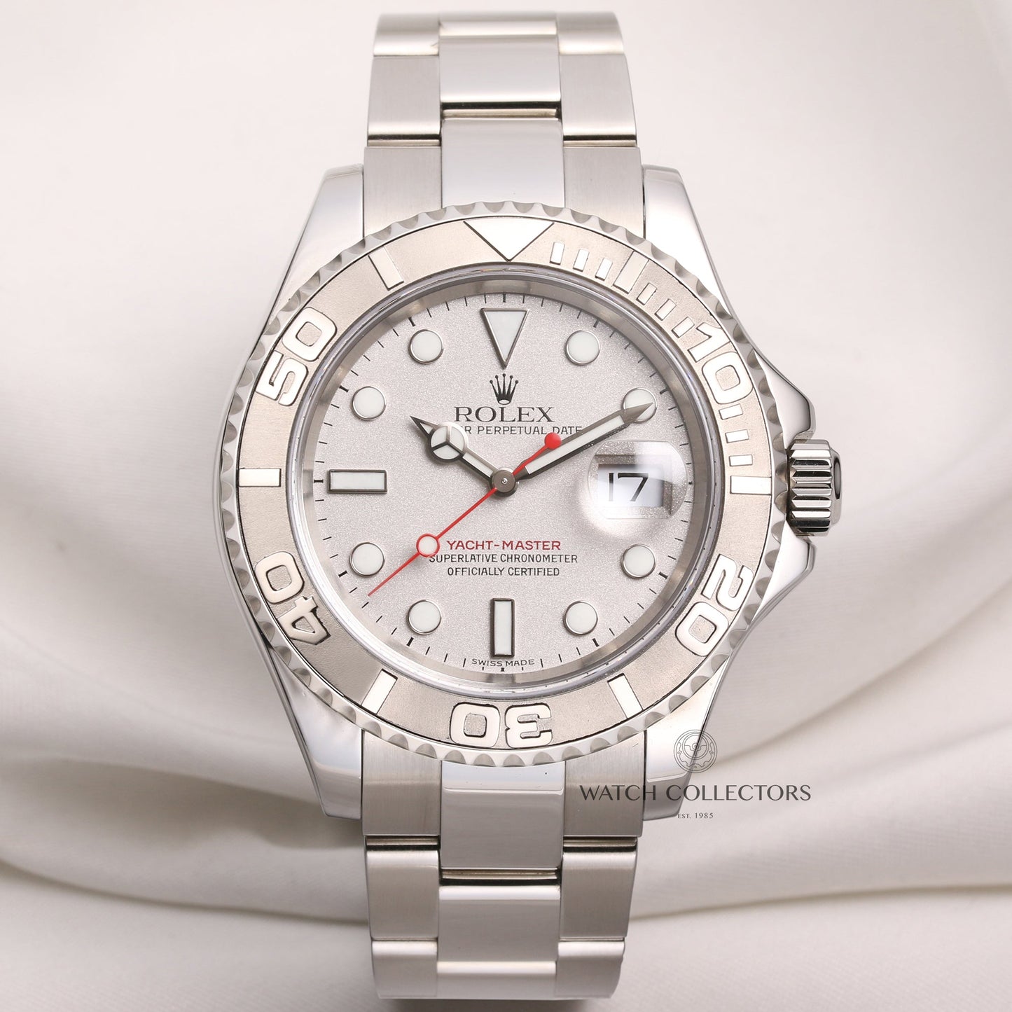 Rolex Yacht-Master 16622 Stainless Steel & Platinum