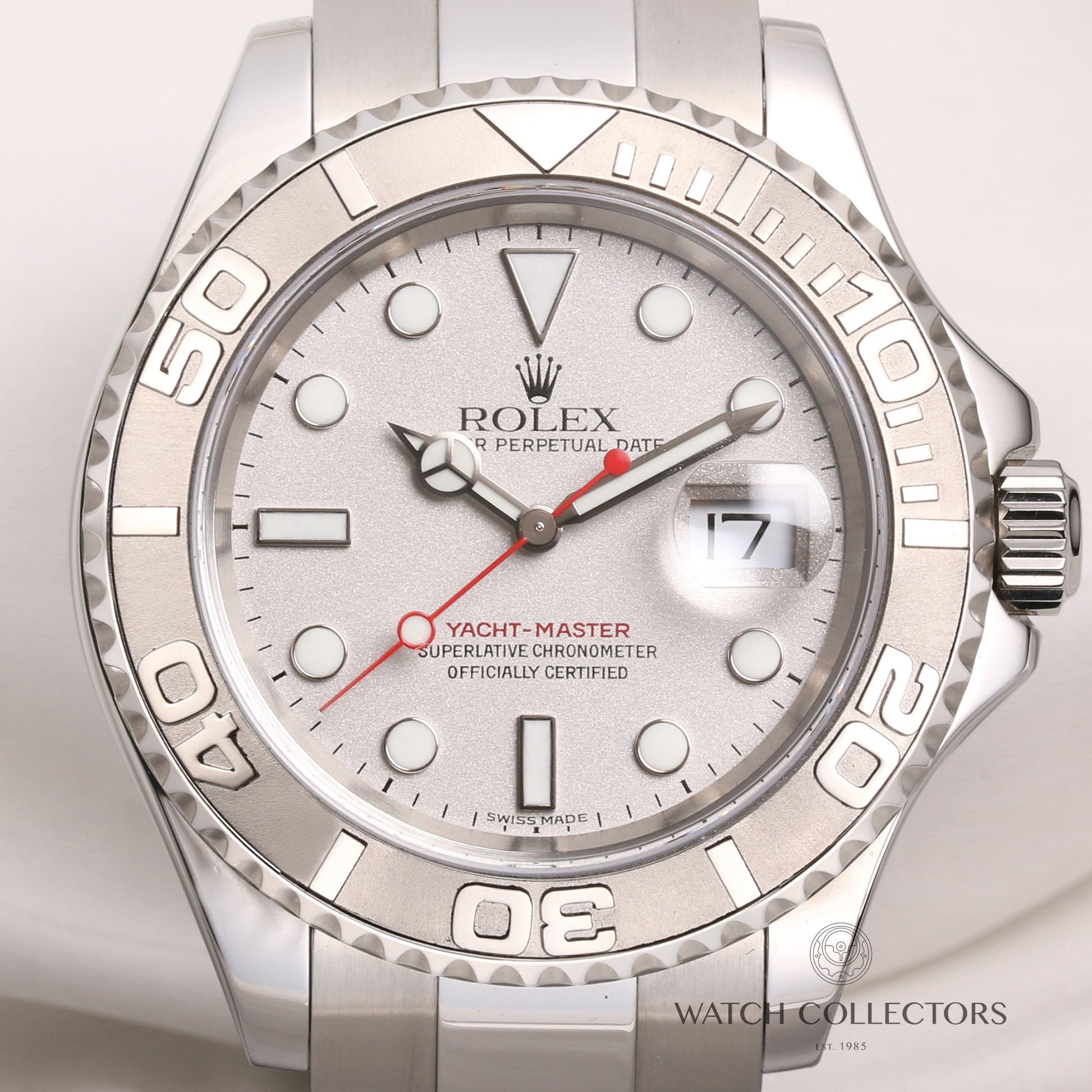 Rolex Yacht-Master 16622 Stainless Steel & Platinum