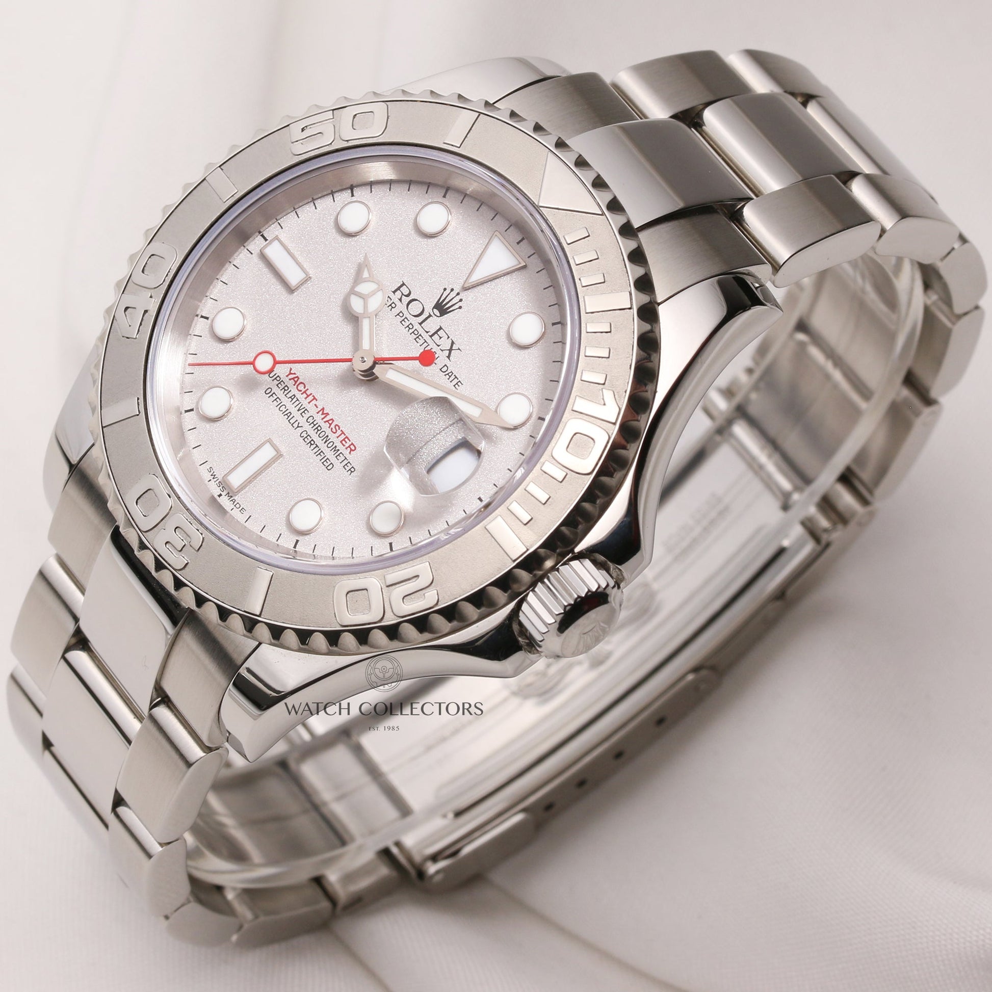 Rolex Yacht-Master 16622 Stainless Steel & Platinum