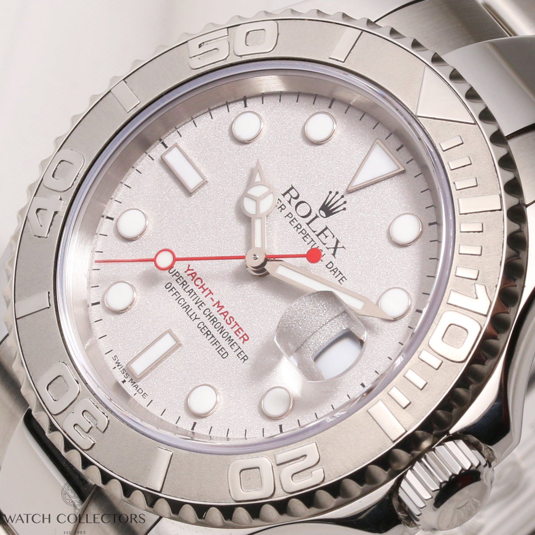 Rolex Yacht-Master 16622 Stainless Steel & Platinum