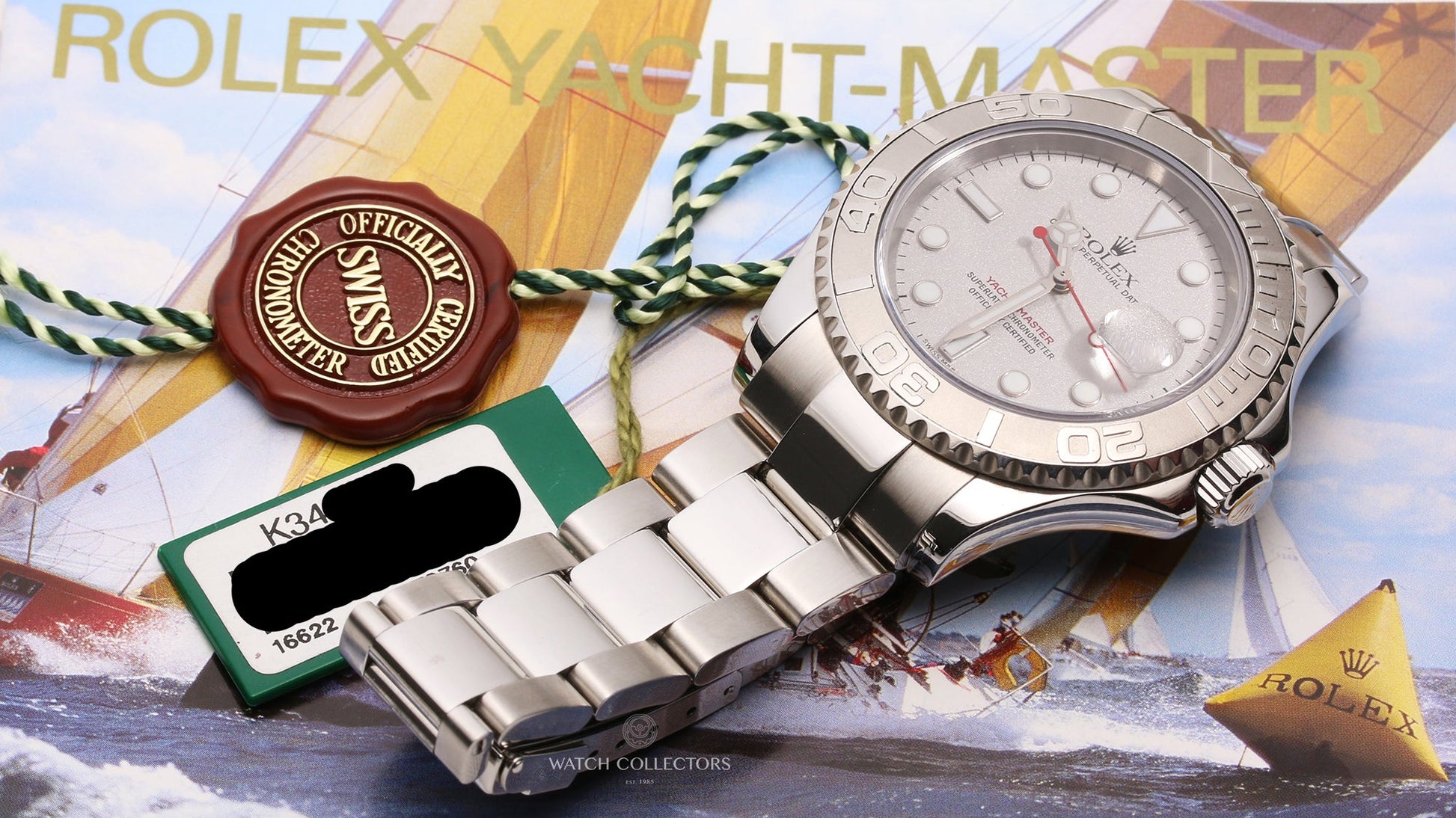 Rolex Yacht-Master 16622 Stainless Steel & Platinum