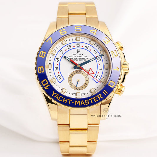 Rolex Yacht-Master II 116688 18K Yellow Gold Full Set