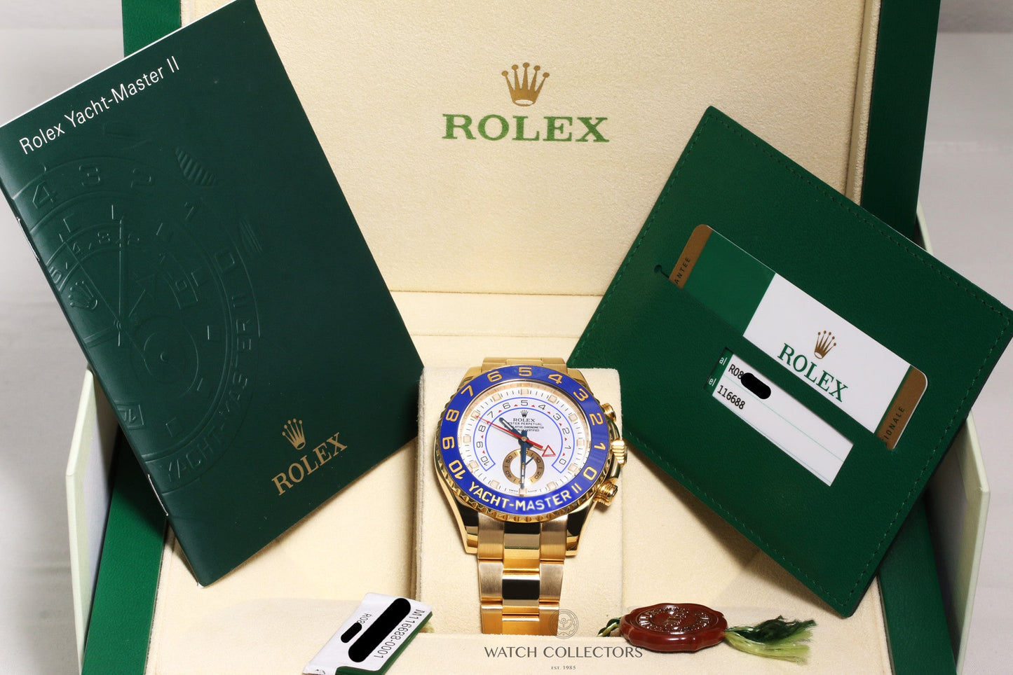 Rolex Yacht-Master II 116688 18K Yellow Gold Full Set