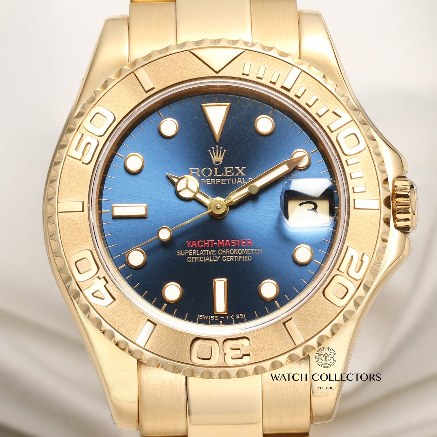 Rolex Yacht-Master 68628 18k Yellow Gold