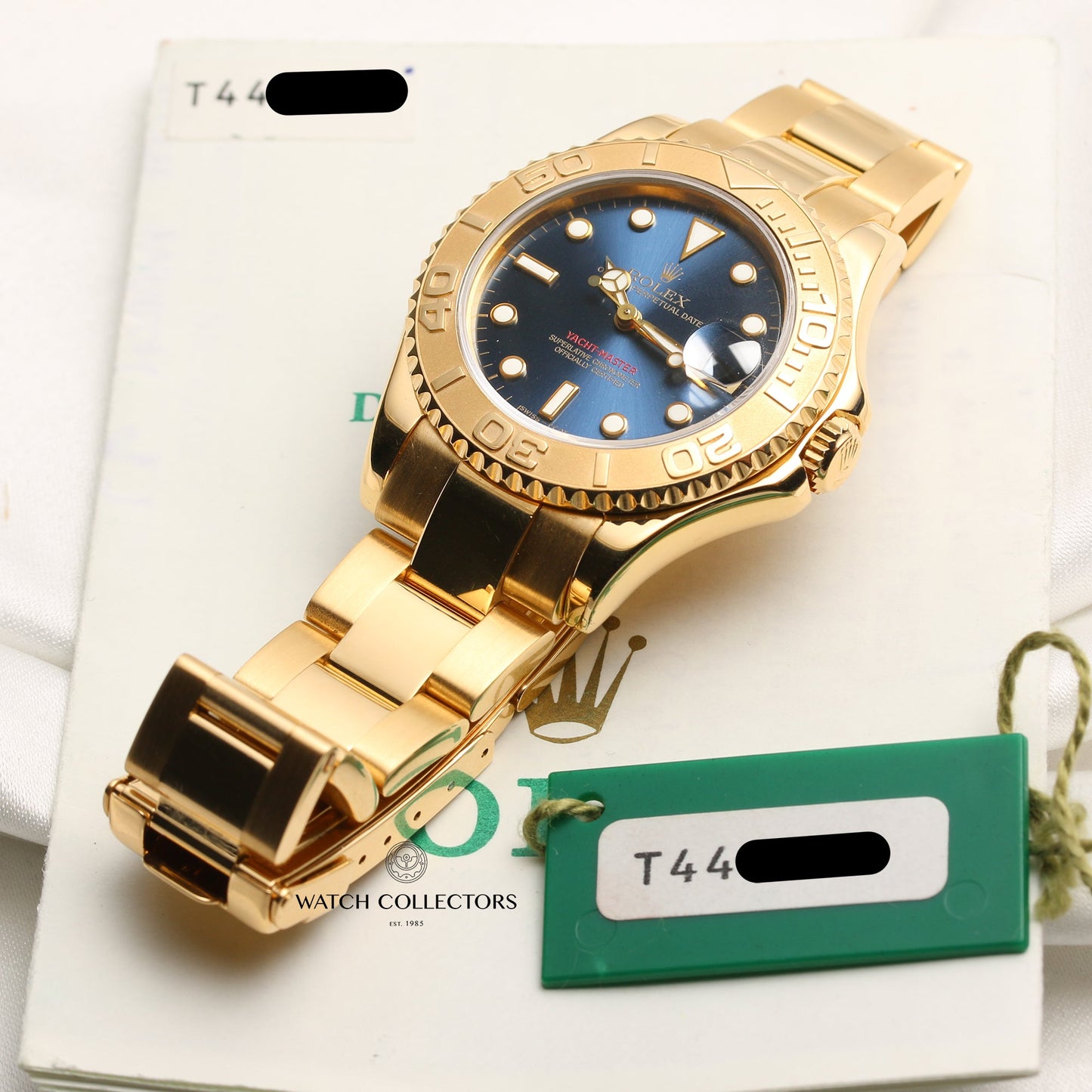 Rolex Yacht-Master 68628 18k Yellow Gold