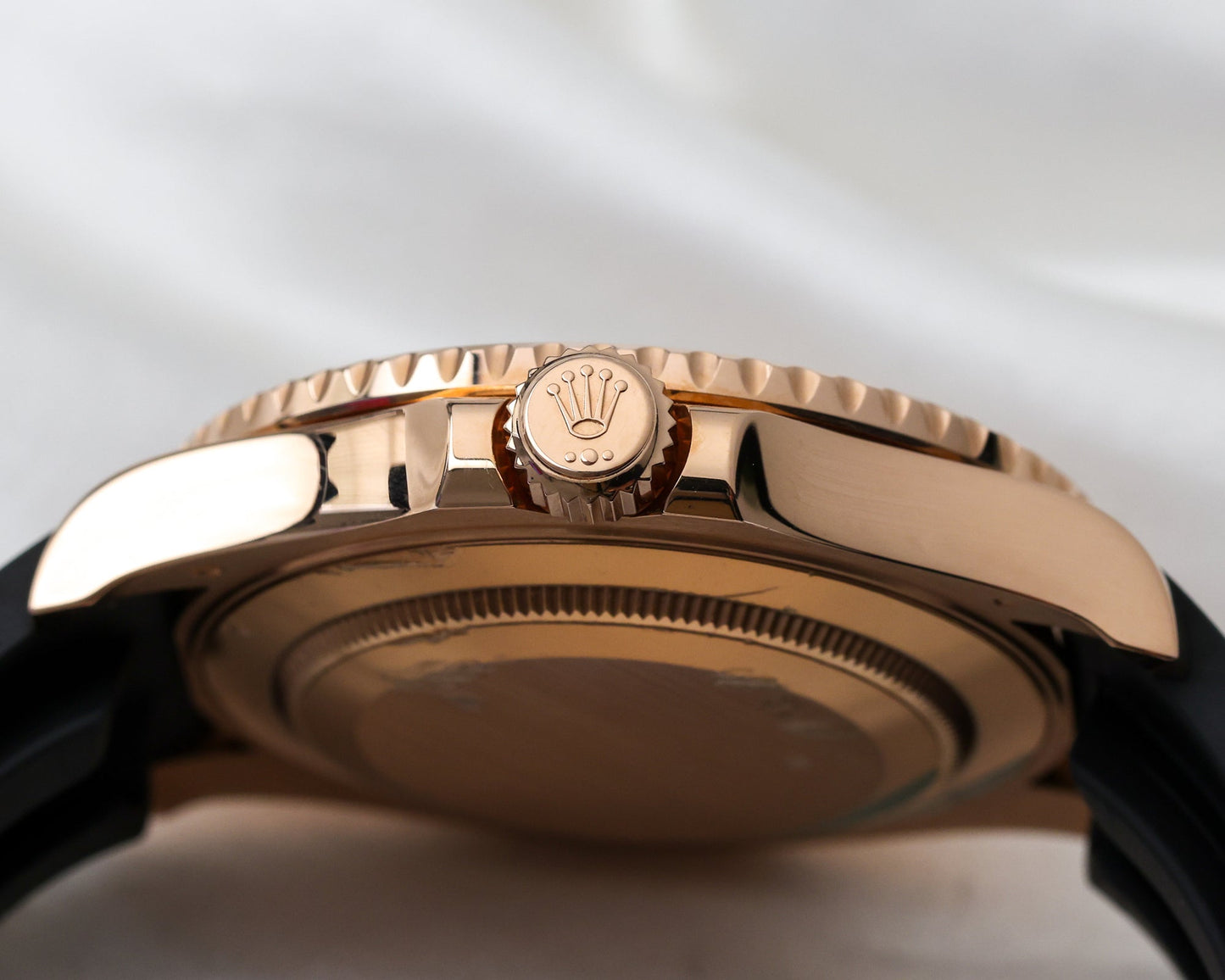 Unworn Rolex Yacht-Master 40mm | Rainbow Gem Bezel | Pave Diamond | Rose Gold | 116695SATS