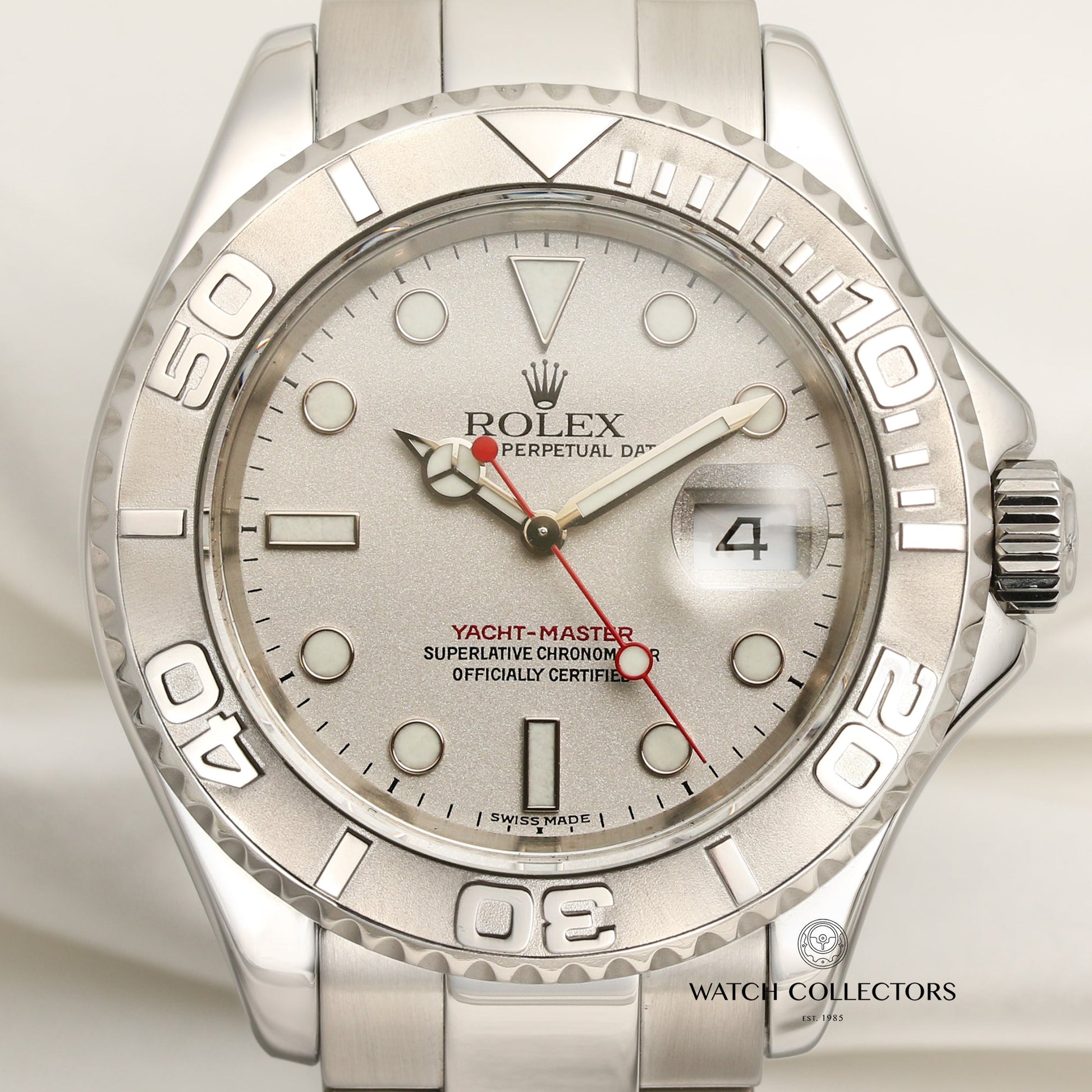 Rolex Yacht-Master 16622 Platinum & Stainless Steel