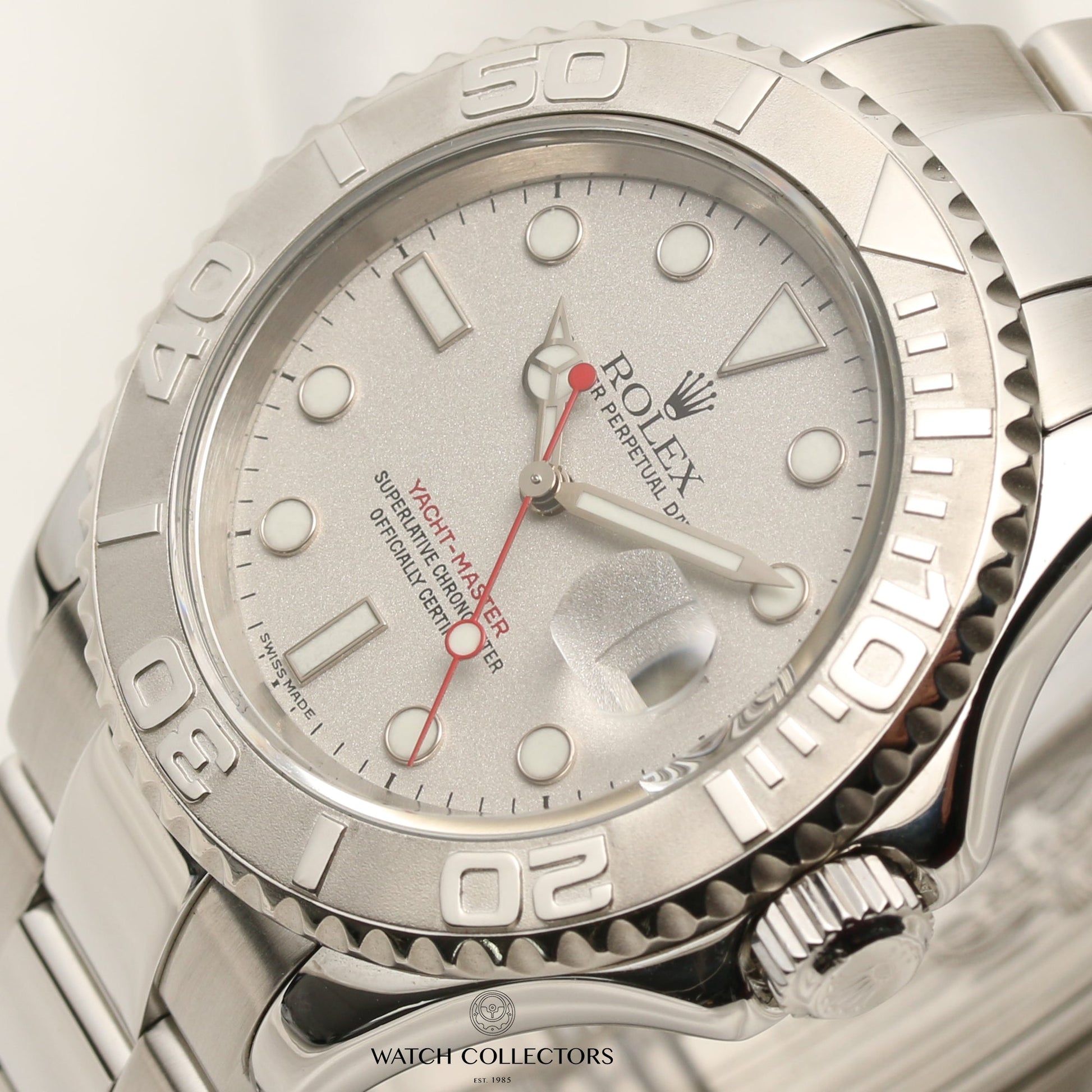 Rolex Yacht-Master 16622 Platinum & Stainless Steel