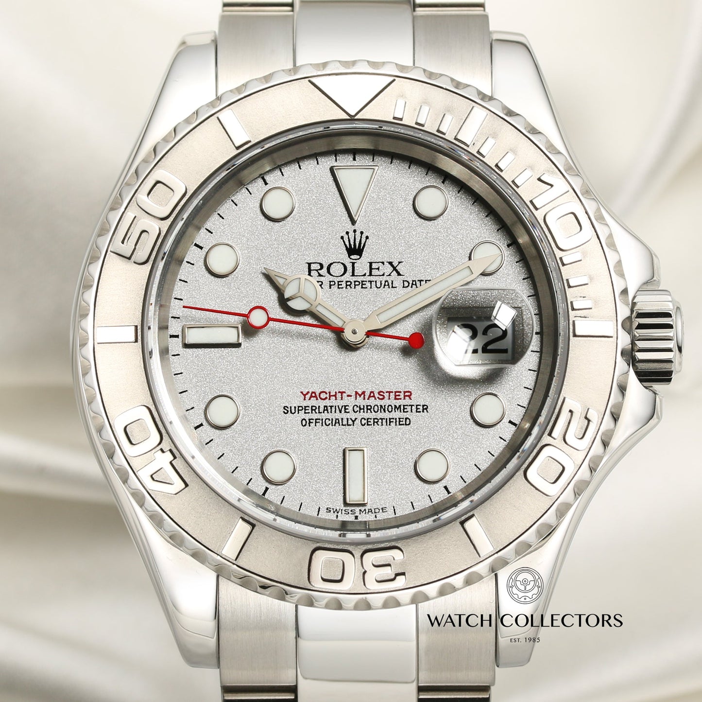 Rolex Yacht-Master 16622 Platinum & Stainless Steel