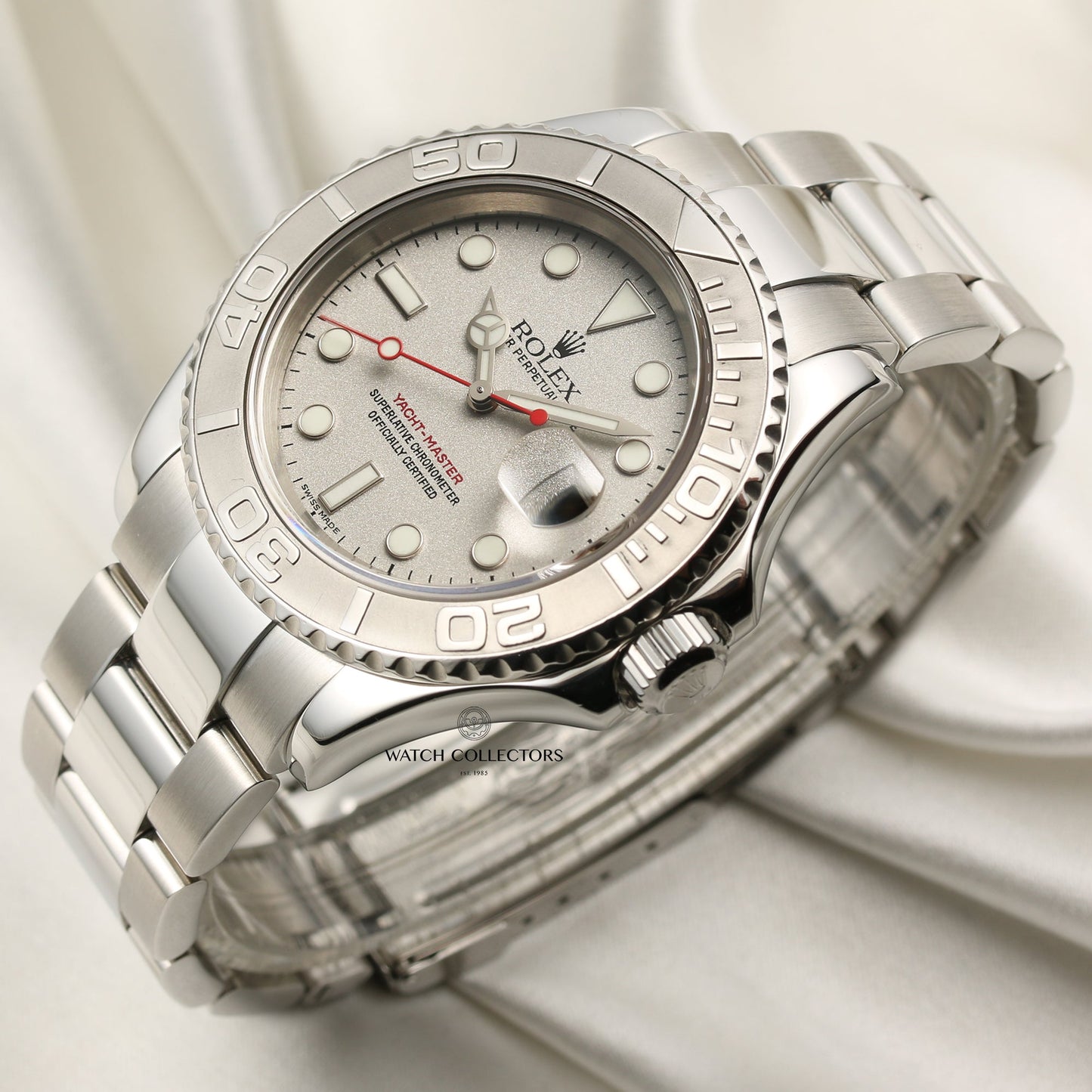 Rolex Yacht-Master 16622 Platinum & Stainless Steel