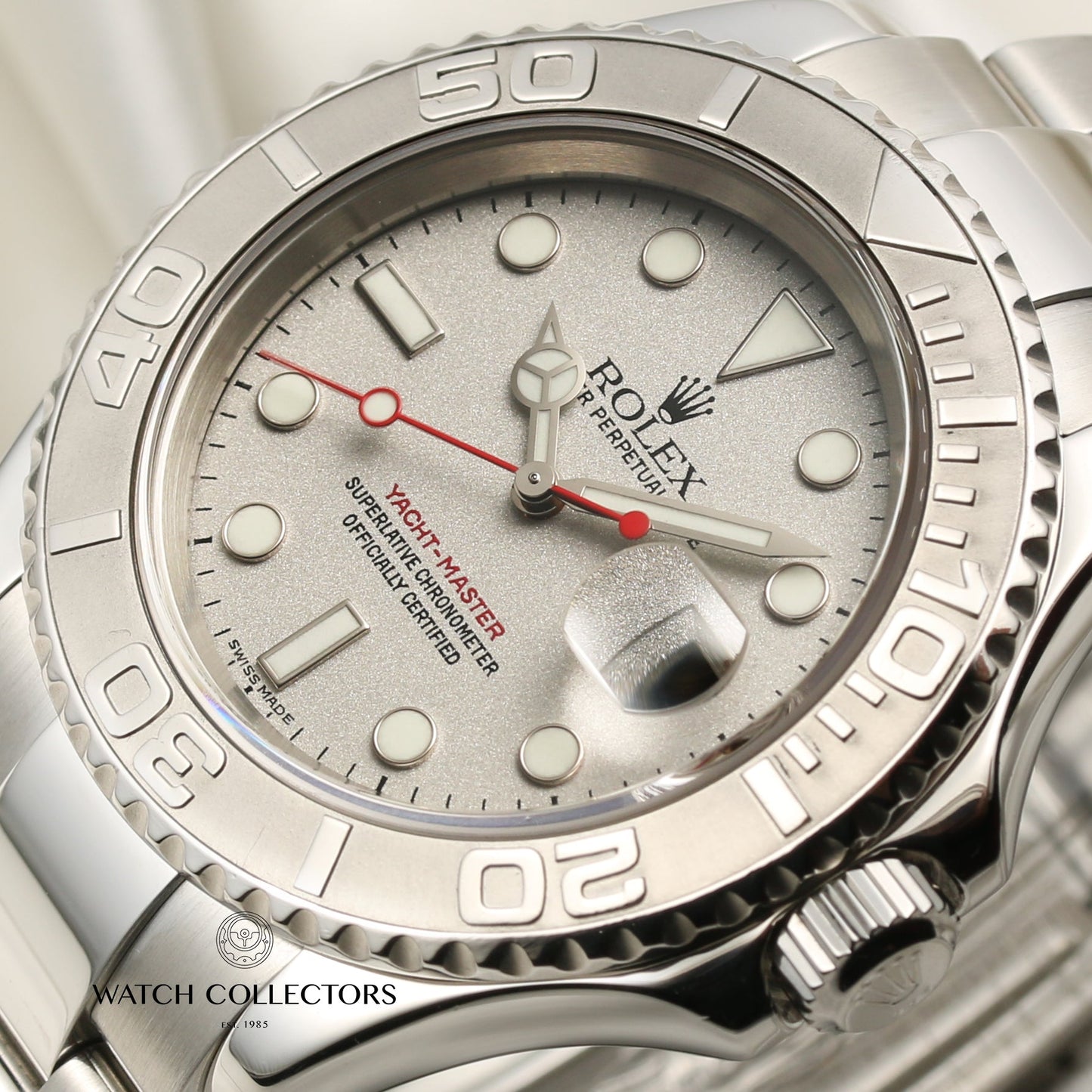 Rolex Yacht-Master 16622 Platinum & Stainless Steel