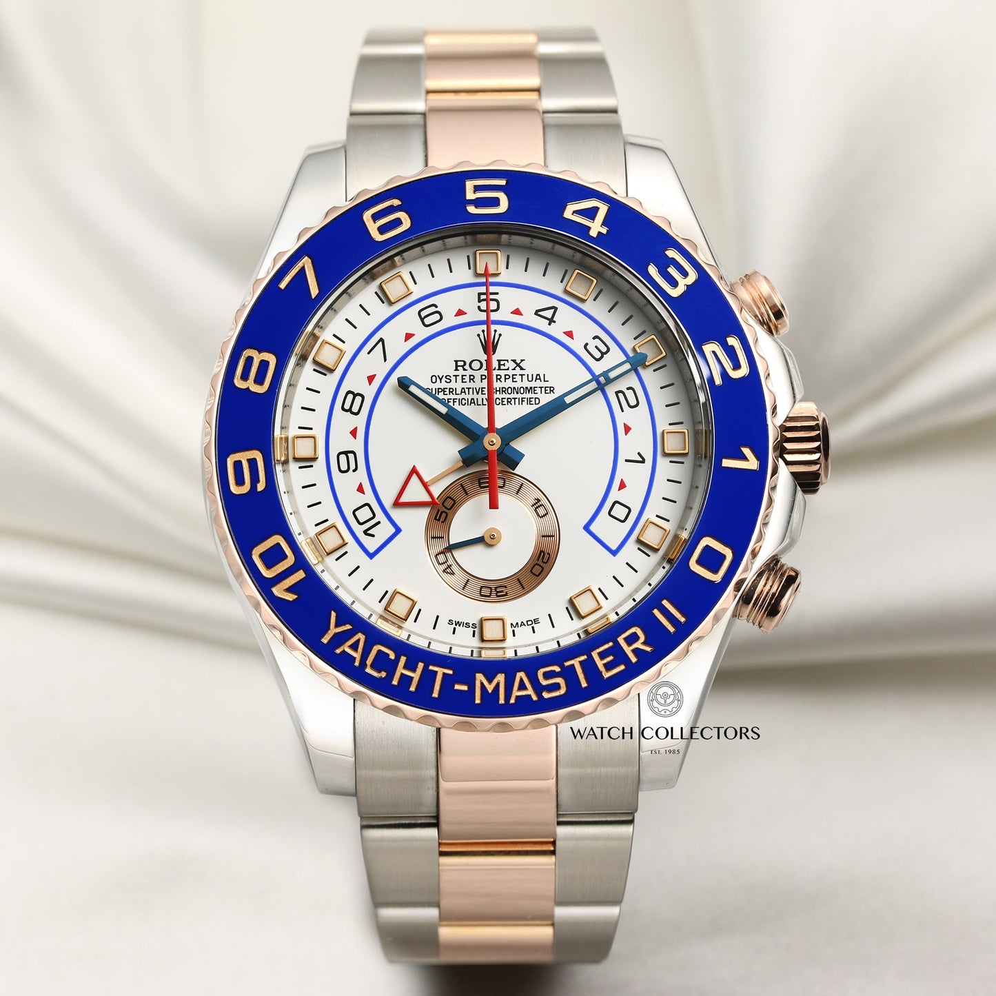 Rolex Yacht-Master II 116681M Stainless Steel & 18k Rose Gold