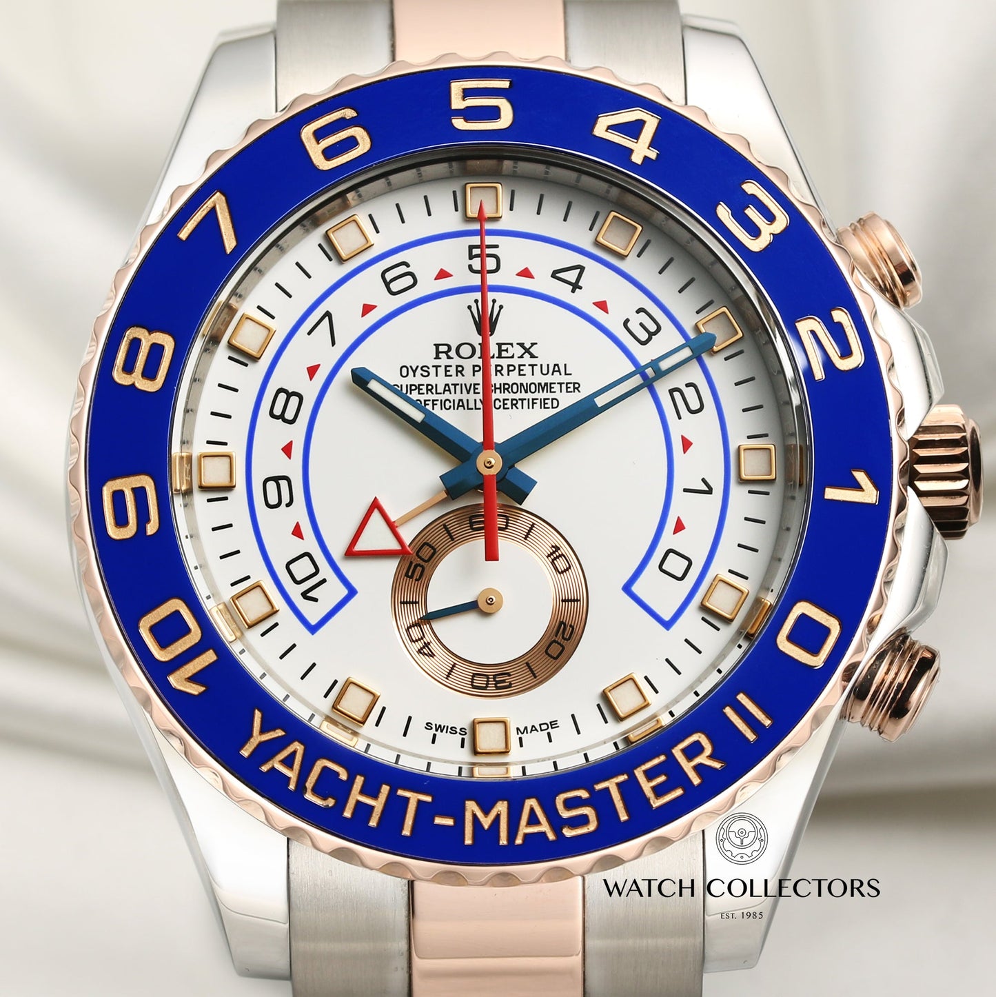 Rolex Yacht-Master II 116681M Stainless Steel & 18k Rose Gold