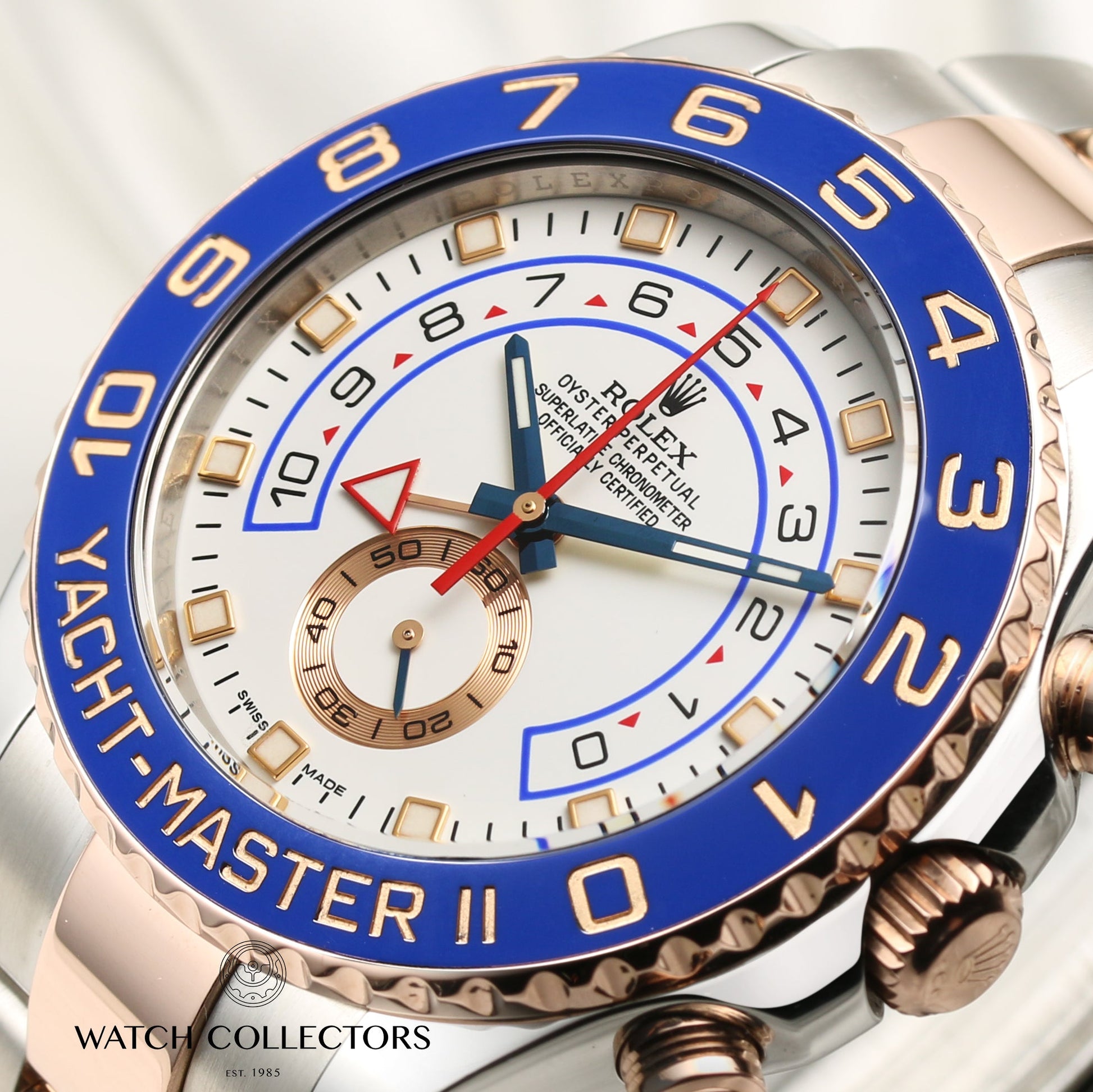 Rolex Yacht-Master II 116681M Stainless Steel & 18k Rose Gold