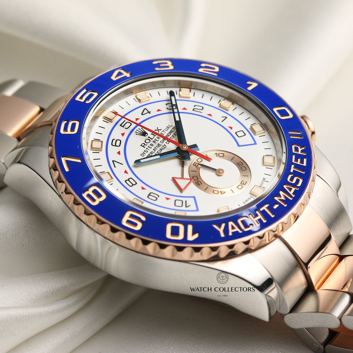 Rolex Yacht-Master II 116681M Stainless Steel & 18k Rose Gold