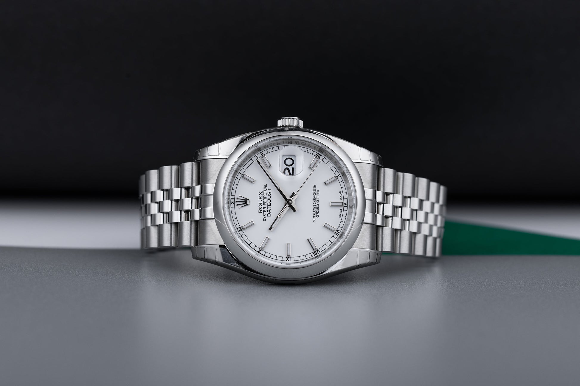 Unworn Rolex DateJust | REF. 116200 | White Dial | Box & Papers | 2010 | Stainless Steel