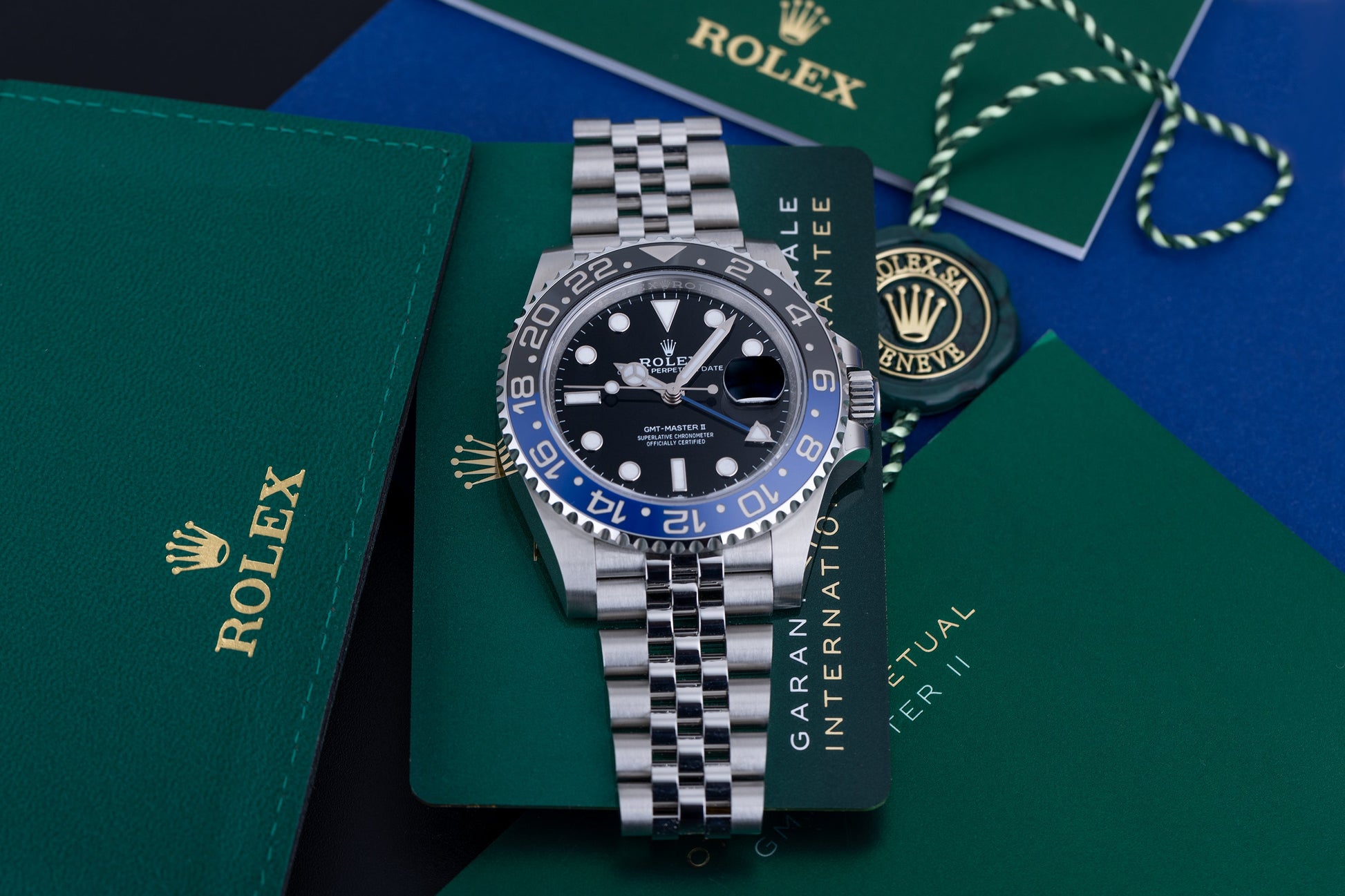 Unworn Rolex GMT-Master II "Batgirl" | REF. 126710BLNR | 2021 | Box & Papers | Stainless Steel