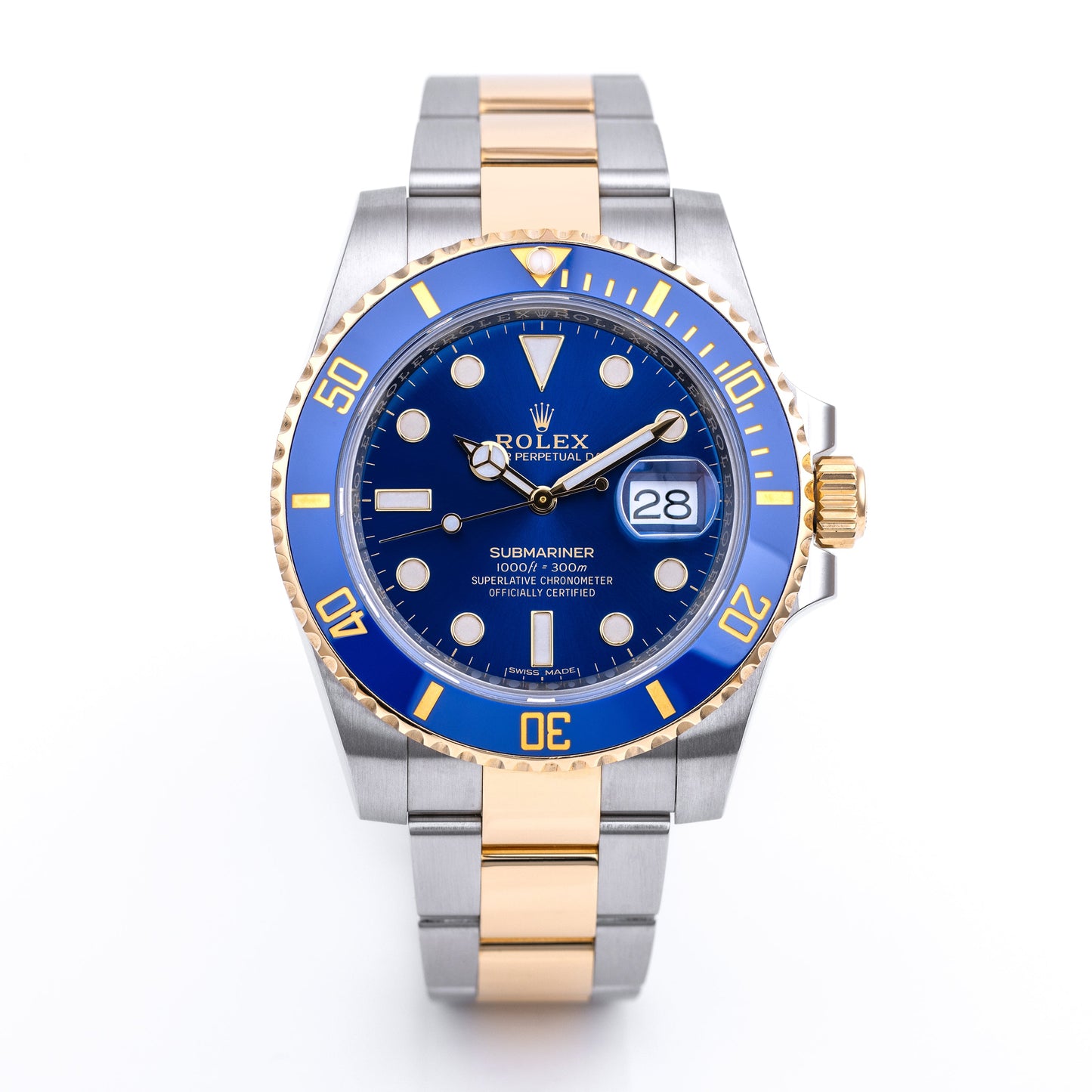 Rolex Submariner | REF. 116613LB | Box & Papers | 2018 | Stainless Steel & 18K Yellow Gold