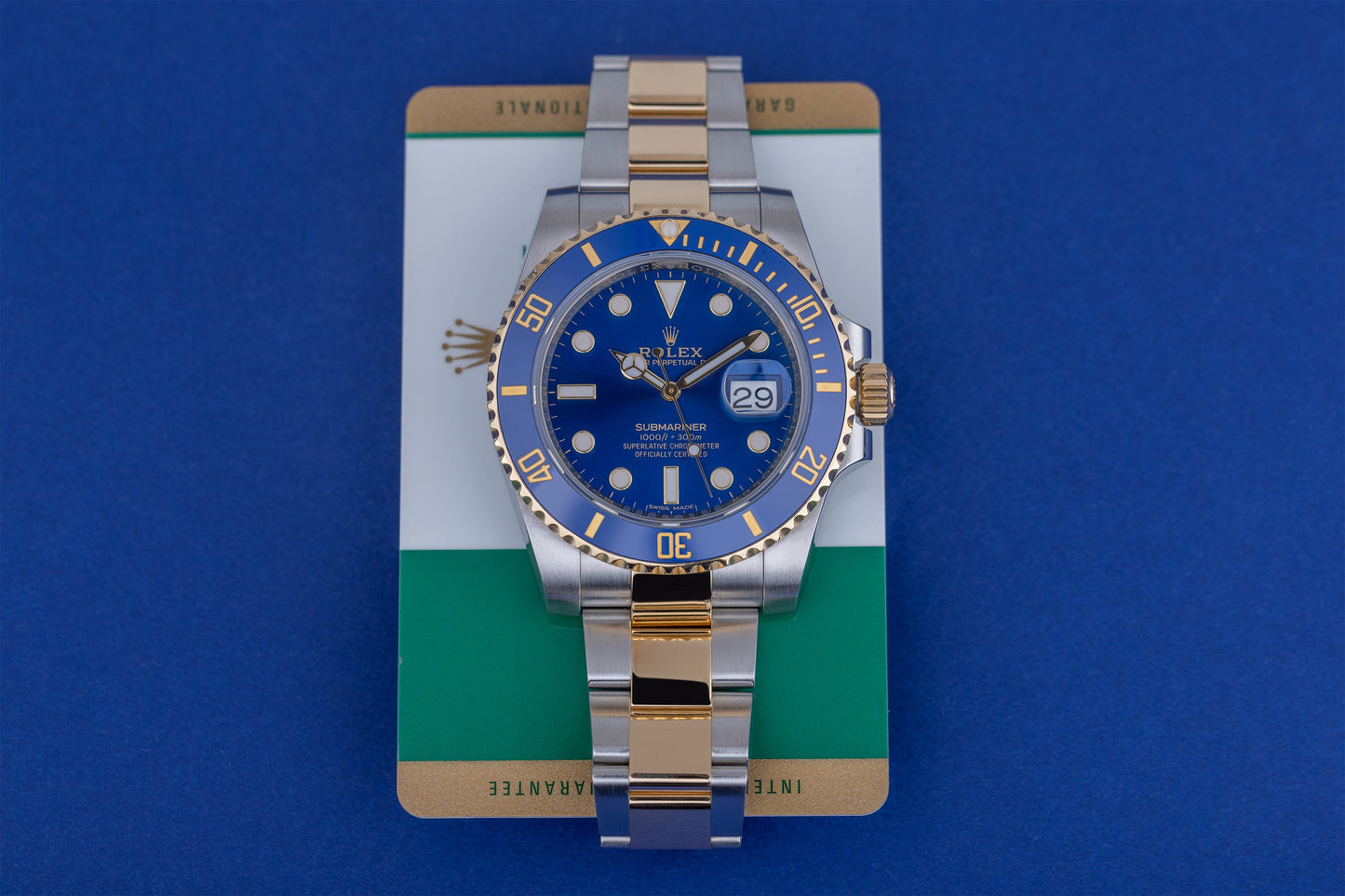 Rolex Submariner | REF. 116613LB | Box & Papers | 2018 | Stainless Steel & 18K Yellow Gold