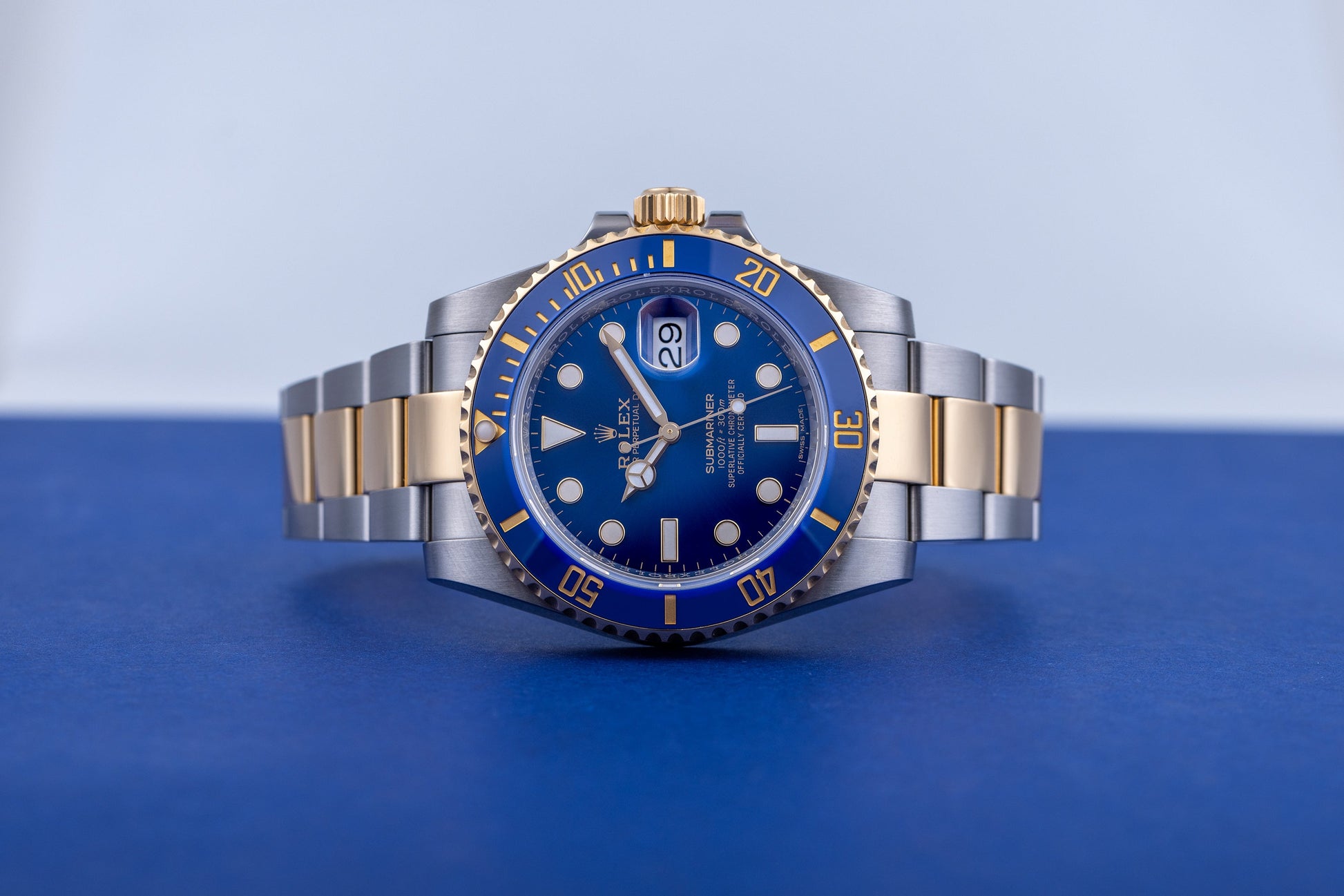 Rolex Submariner | REF. 116613LB | Box & Papers | 2018 | Stainless Steel & 18K Yellow Gold