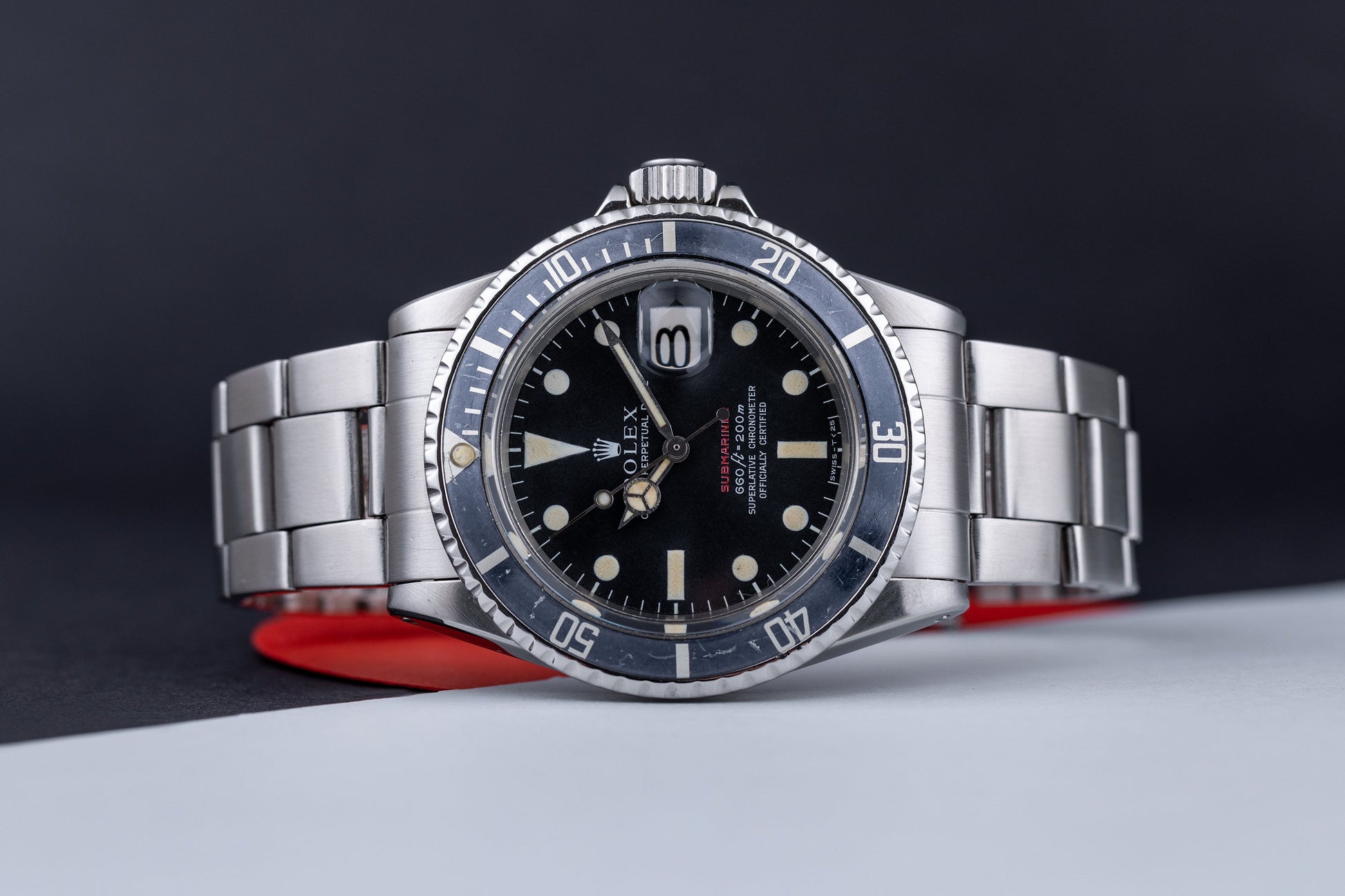 Rolex Submariner Date 'Red Writing' Mark 4 Dial | REF. 1680 | Ghost Bezel | Stainless Steel