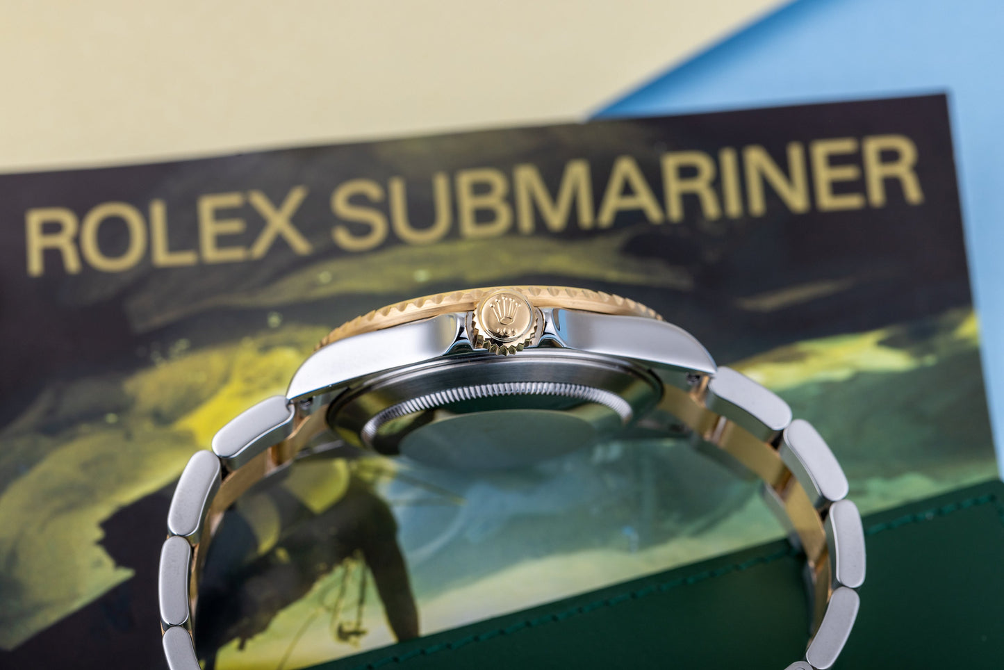 Rolex Submariner | REF. 16613 | Silver Serti Dial | Box & Papers | 2008 | + Service Papers 2013 | Stainless Steel & 18k Yellow Gold