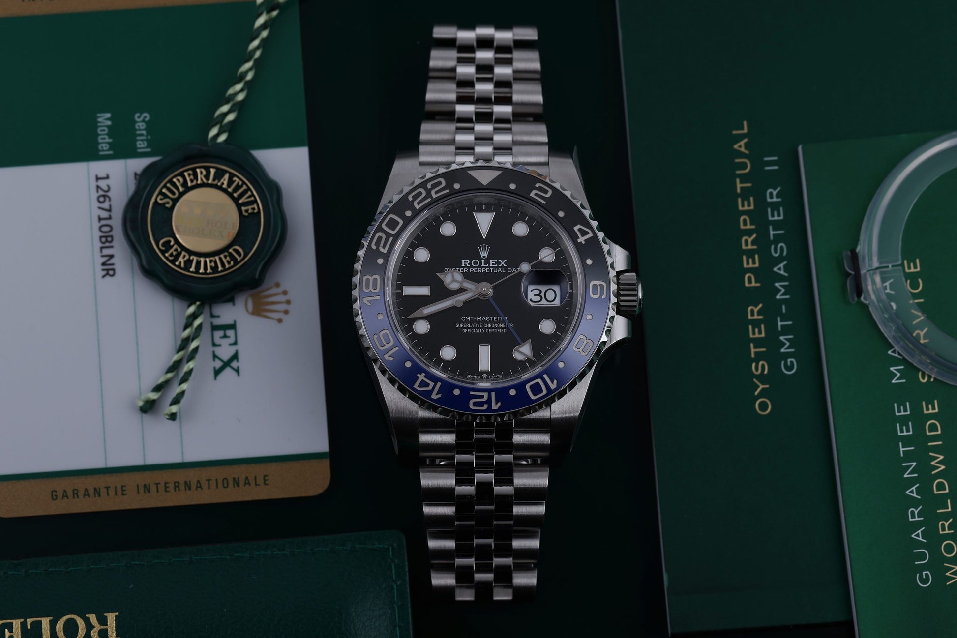 Unworn Rolex GMT-Master II "BatGirl" | REF. 126710BLNR | Stainless Steel | 2019